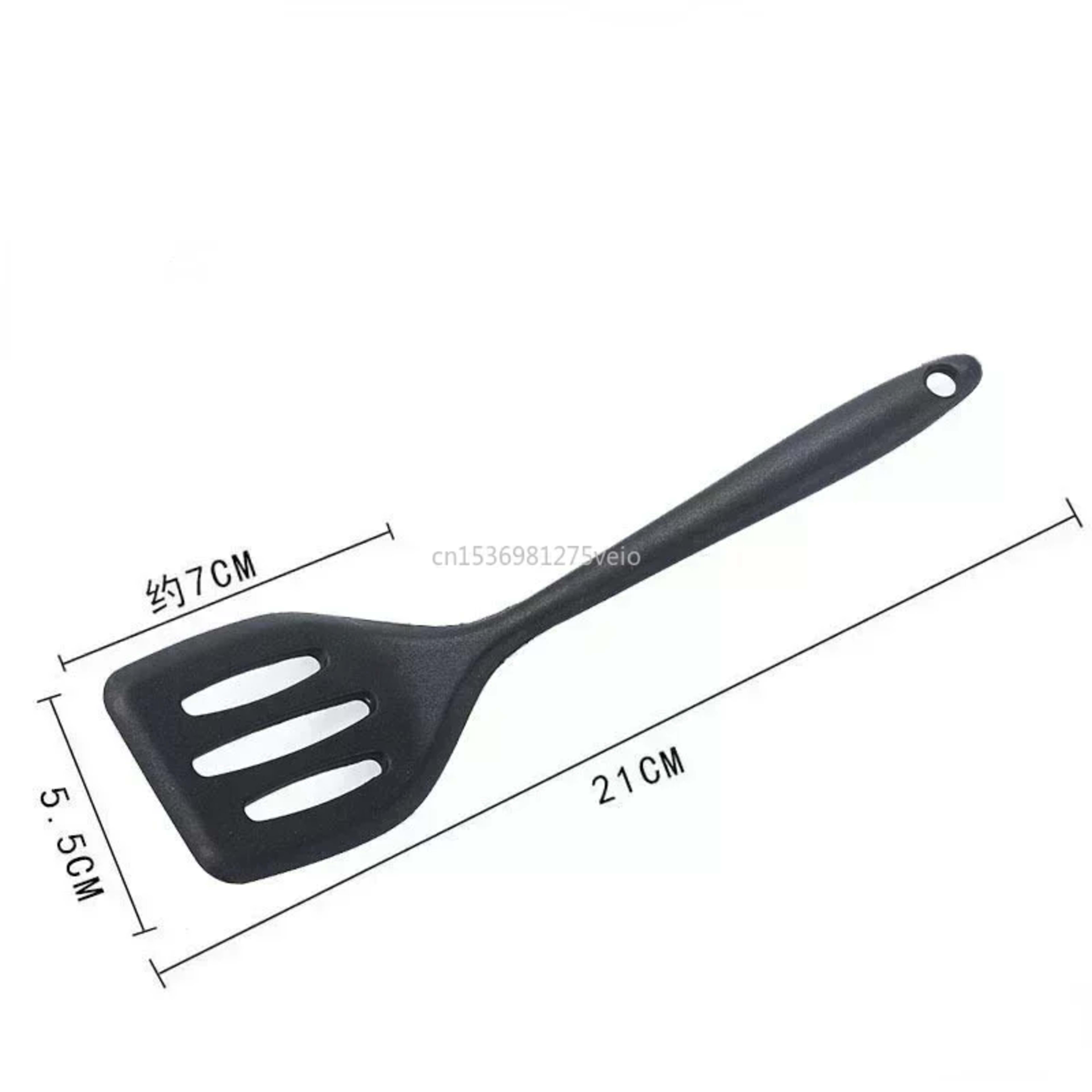 Kitchen Silicone Turners Gadgets Spatula Egg Fish Frying Pan Scoop Fried Shovel Slotted Turners Kitchen Tools Cooking Ut 6
