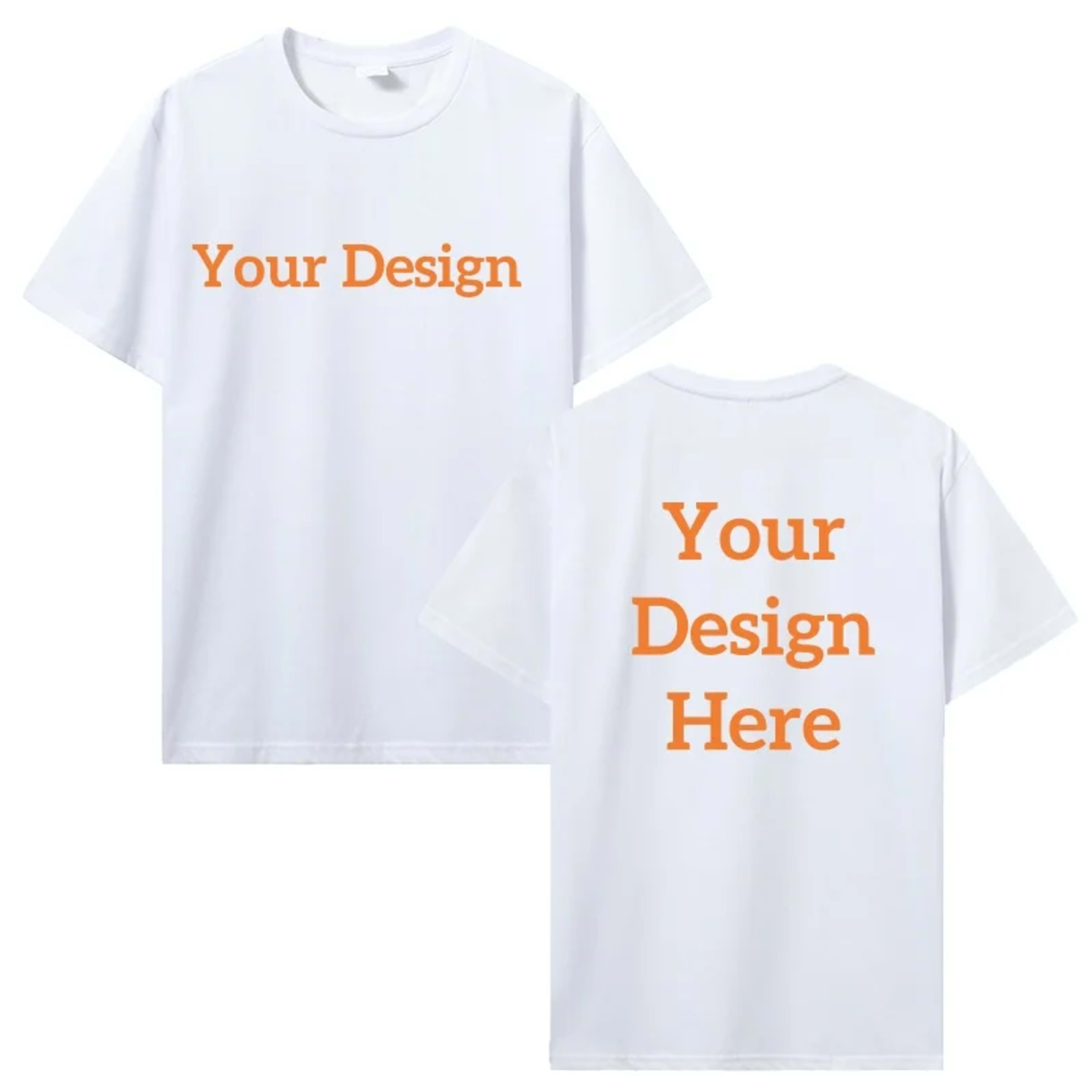 Men's Cotton T-shirt Personalized Your Design Here Custom Text Tshirt for Men Add Your Own Design Fashion T Shirt Men Cl 10