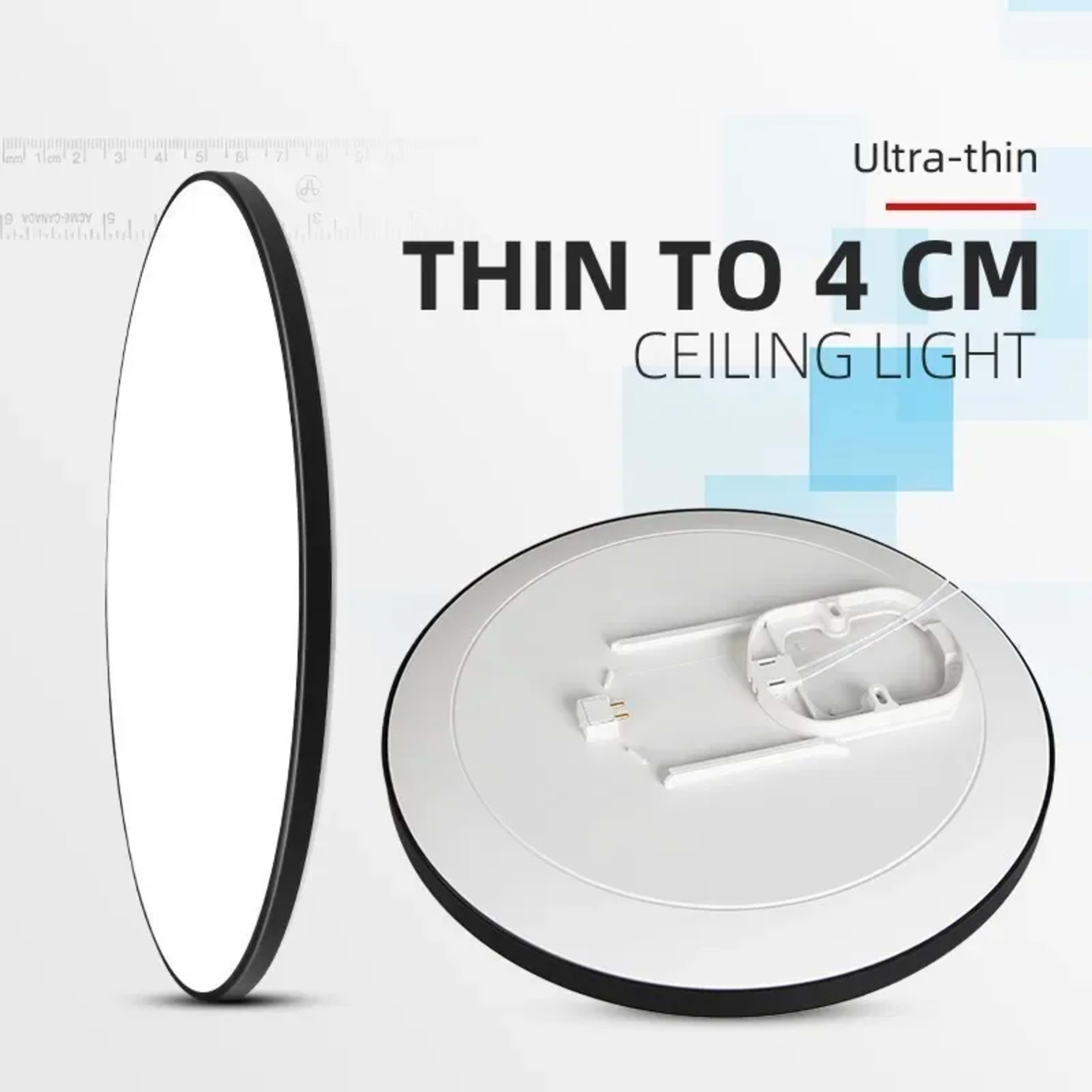 Modern Led Ceiling Light Fixture Ceiling Lamp 30W 18W IP65 Waterproof Modest Ceiling Lamps For Bedroom Kitchen Living Ro 4