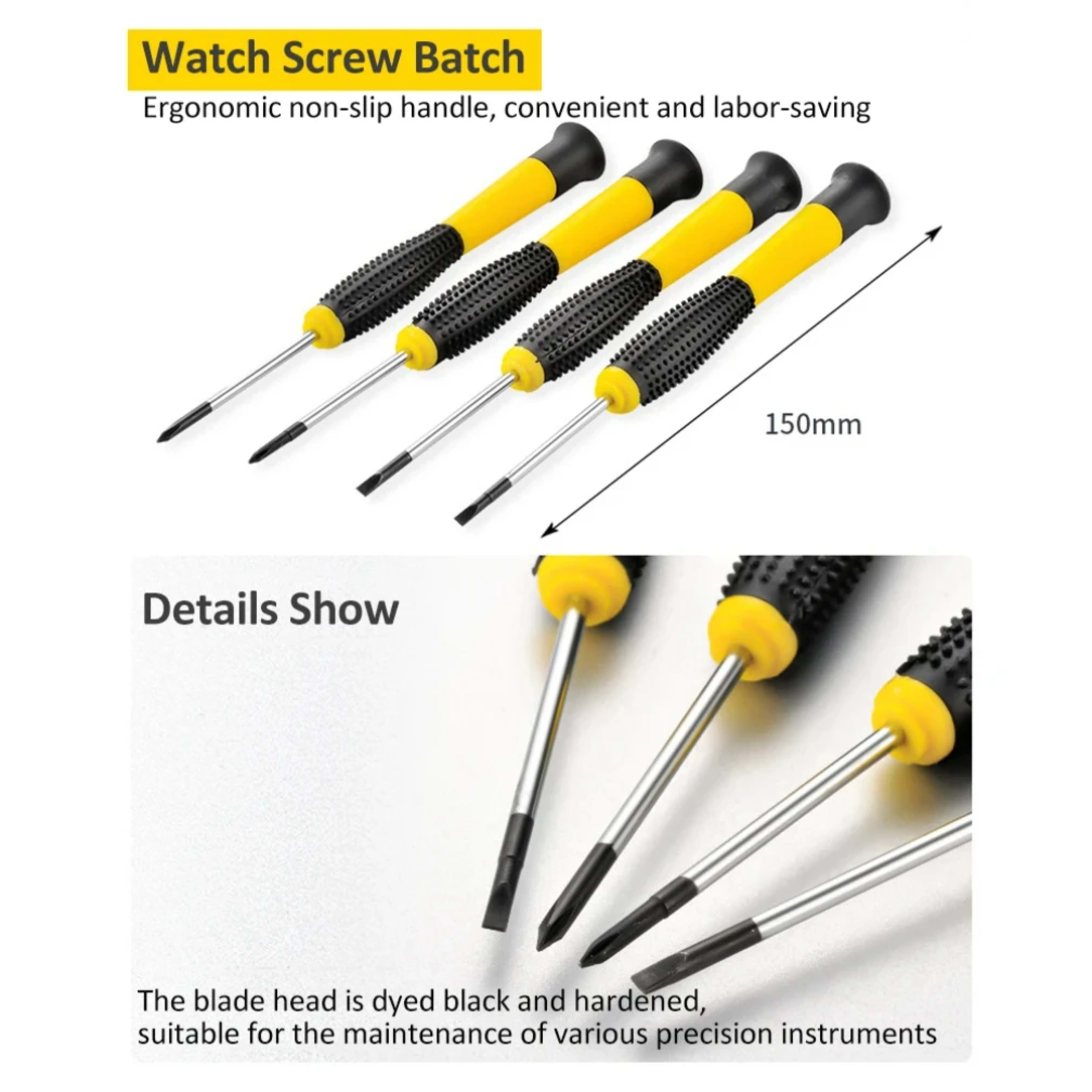 108 Piece Tool Set General House hold Hand Tool Kit with Plastic Toolbox Storage Case Used to Car repair And home Repair 4