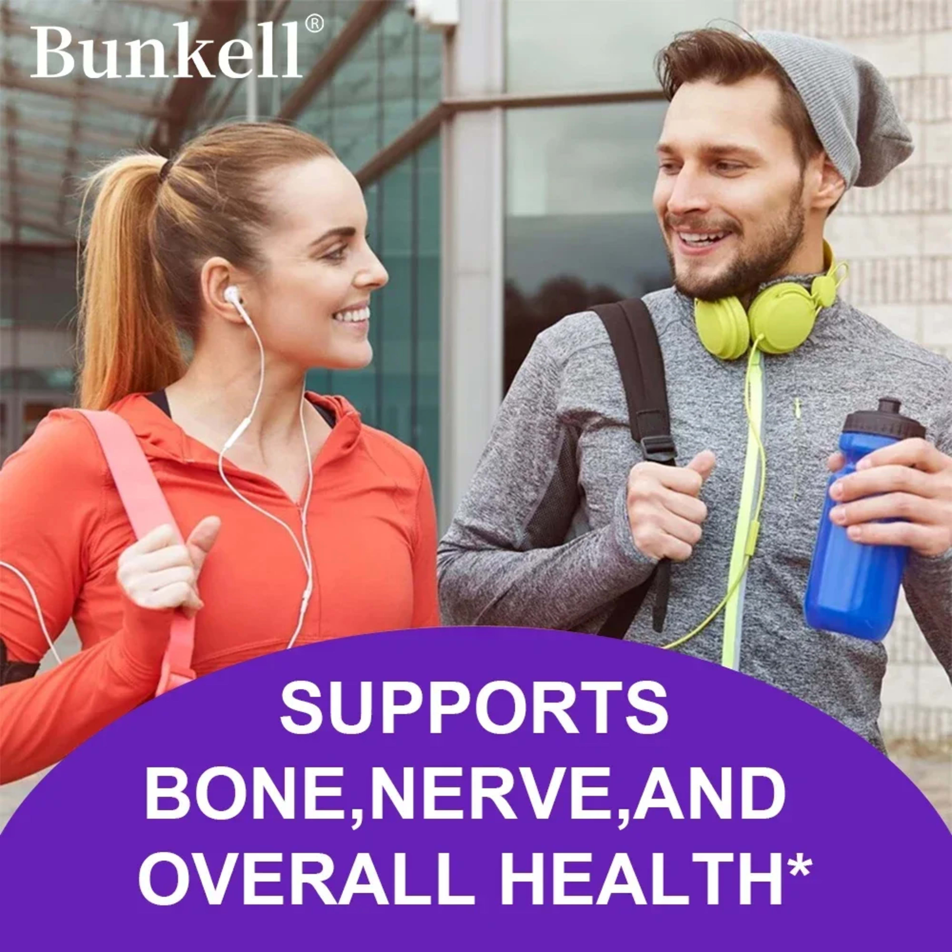Zinc + Magnesium Supplement, Strong Bones, Teeth, Heart, Nerves, Enhance Immunity, Support Bone Density and Muscle Healt 3