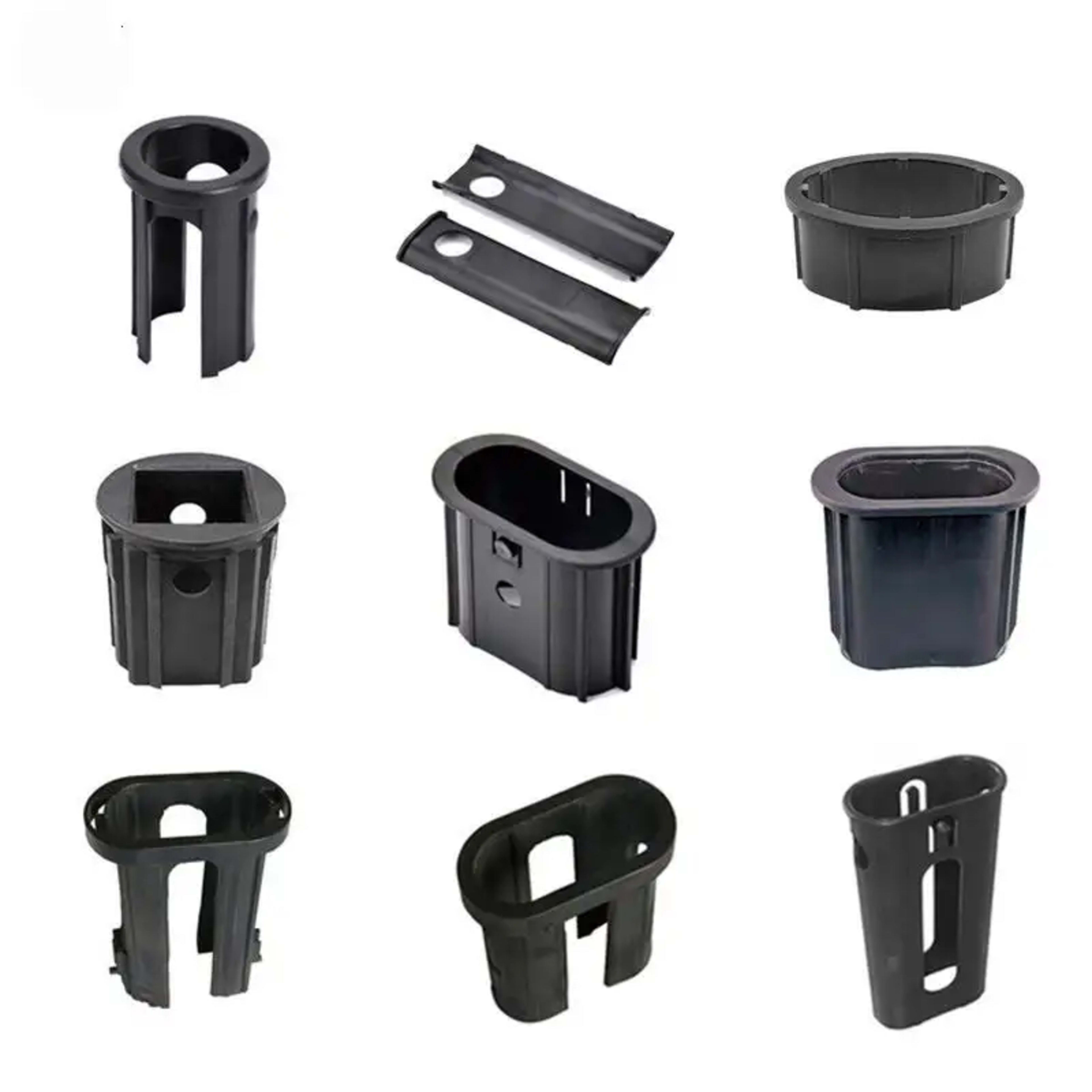 Fitness Equipment Accessories PE Hollow Plastic Sleeve Metal Pipe Sliding Sleeve Isolation Sleeve Hollow Bushing  Liner  5