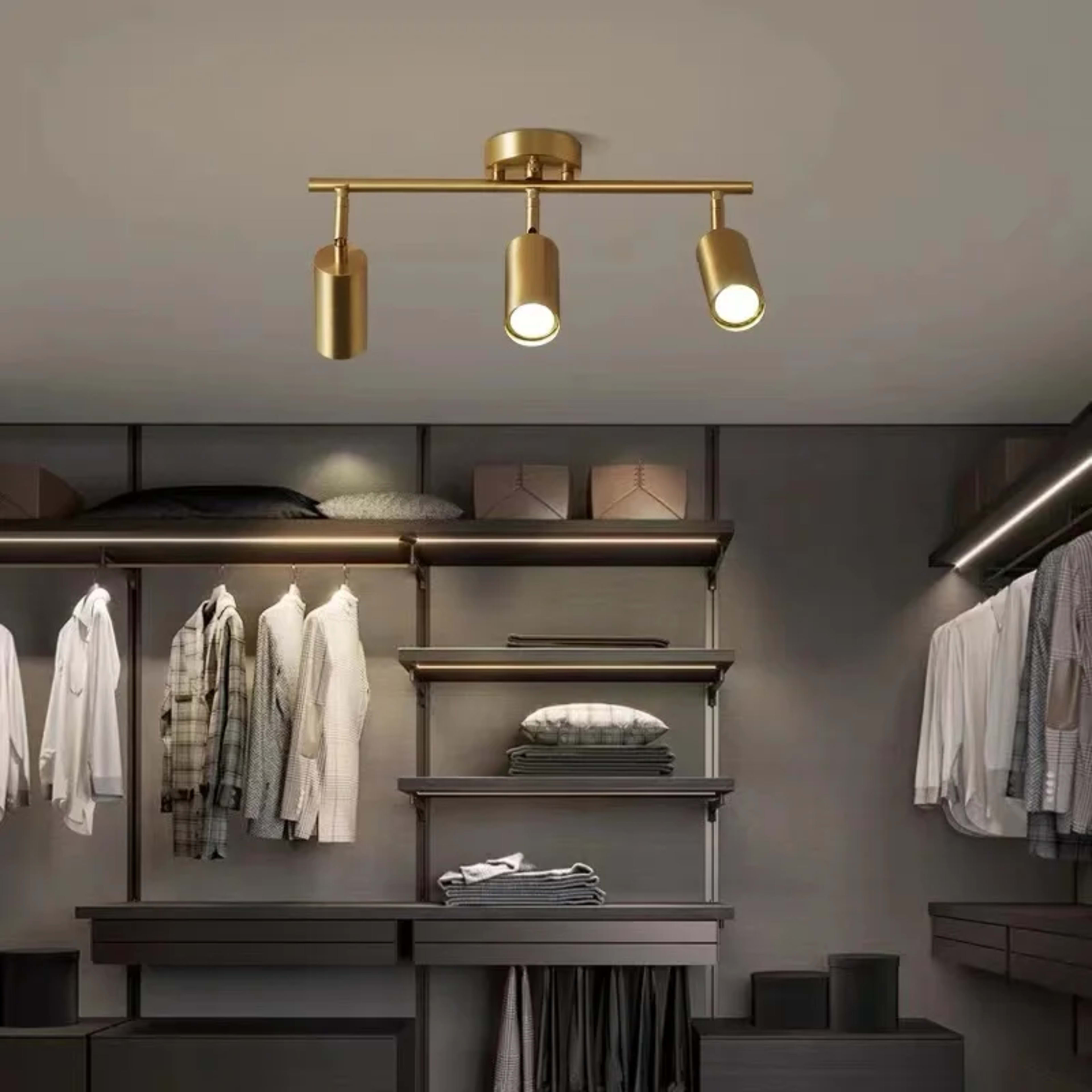Modern Led Ceiling Light Long Spotlight Fixture Living Room Shop Restaurant Kitchen Dining Room Lighting Home Decor Chan 4