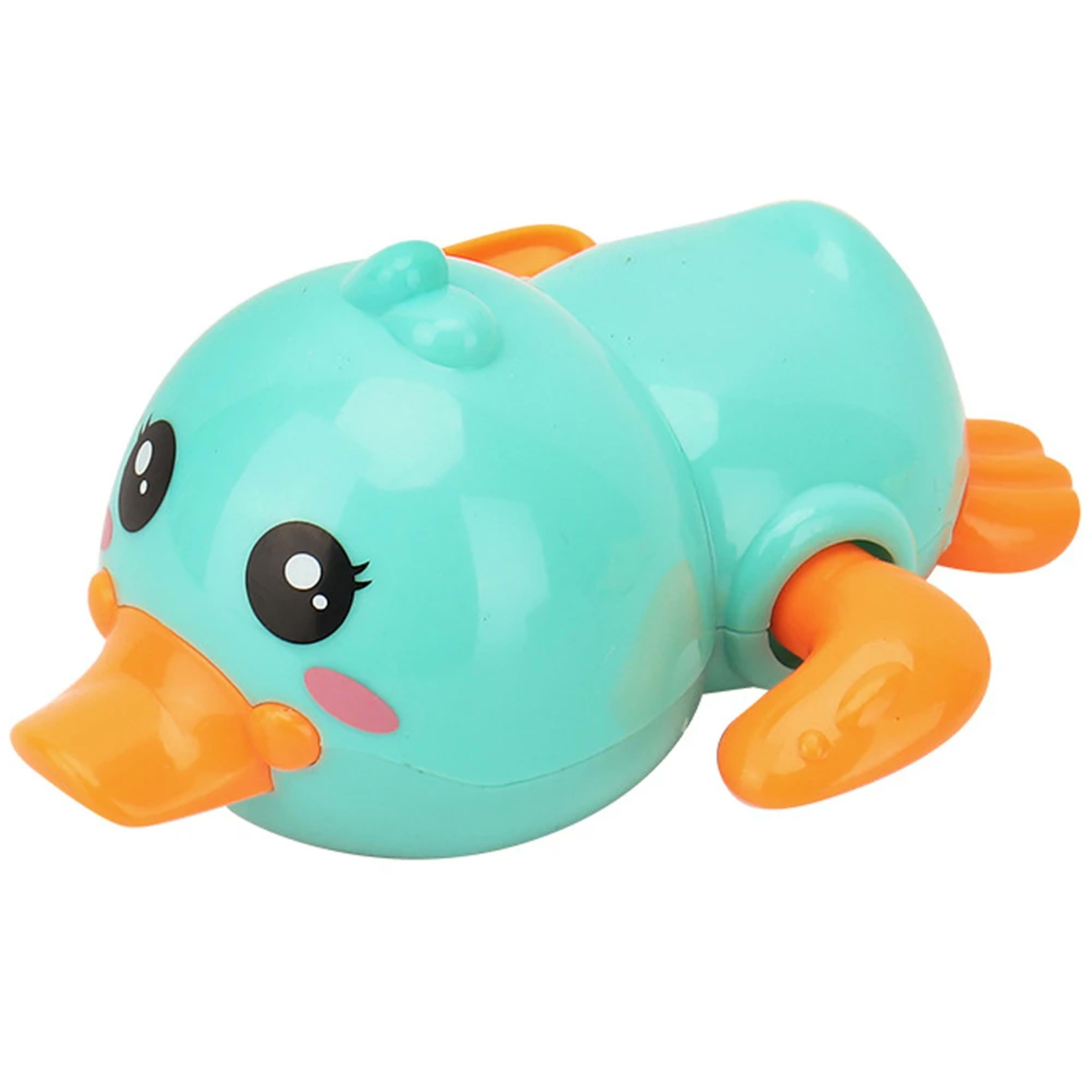 Baby Bath Toys Children Bathing Cute Swimming duck Water Playing Toys Clockwork Car Cartoon Vehicle Baby Bath Toy for Ki 10