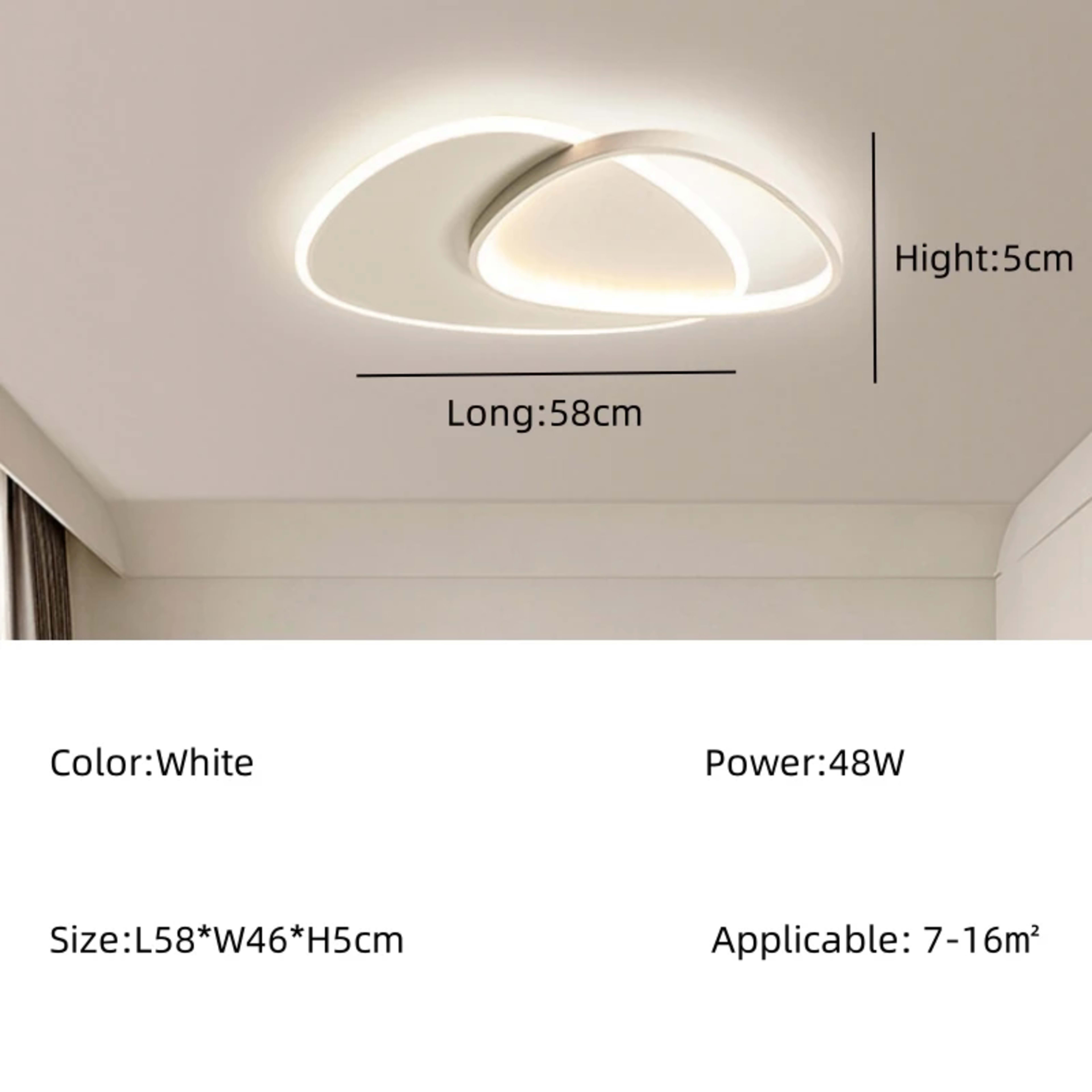 Modern LED Ceiling Lamp For Living Dining Bedroom Loft Children's Room Chandelier Kid's Light Indoor Home Decor Lighting 13