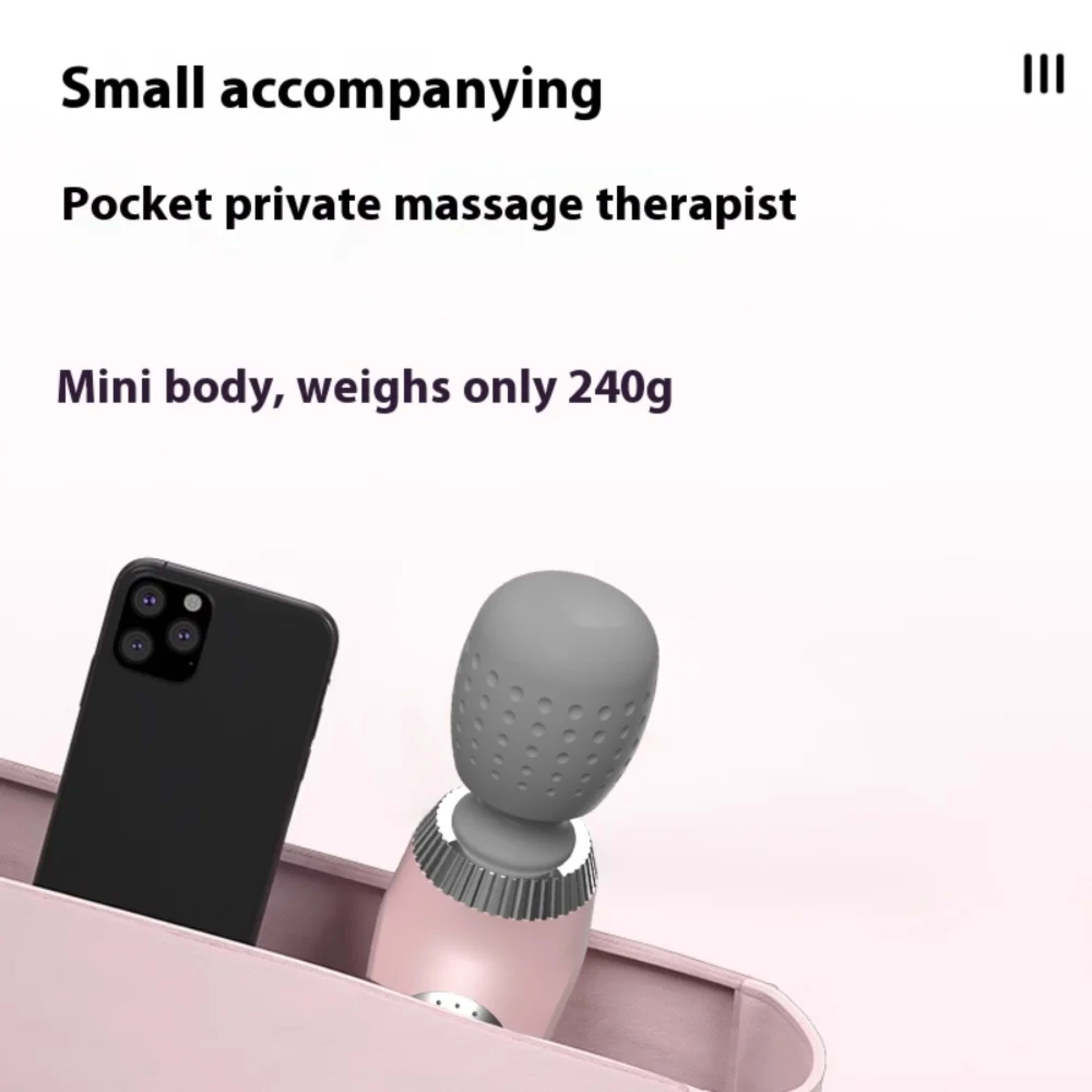 Fascia Gun，m¡quina de masajes，masajeador,Mini Massage Gun, Muscle Massage Gun, Deep Tissue, for Men and Women, Electric  4