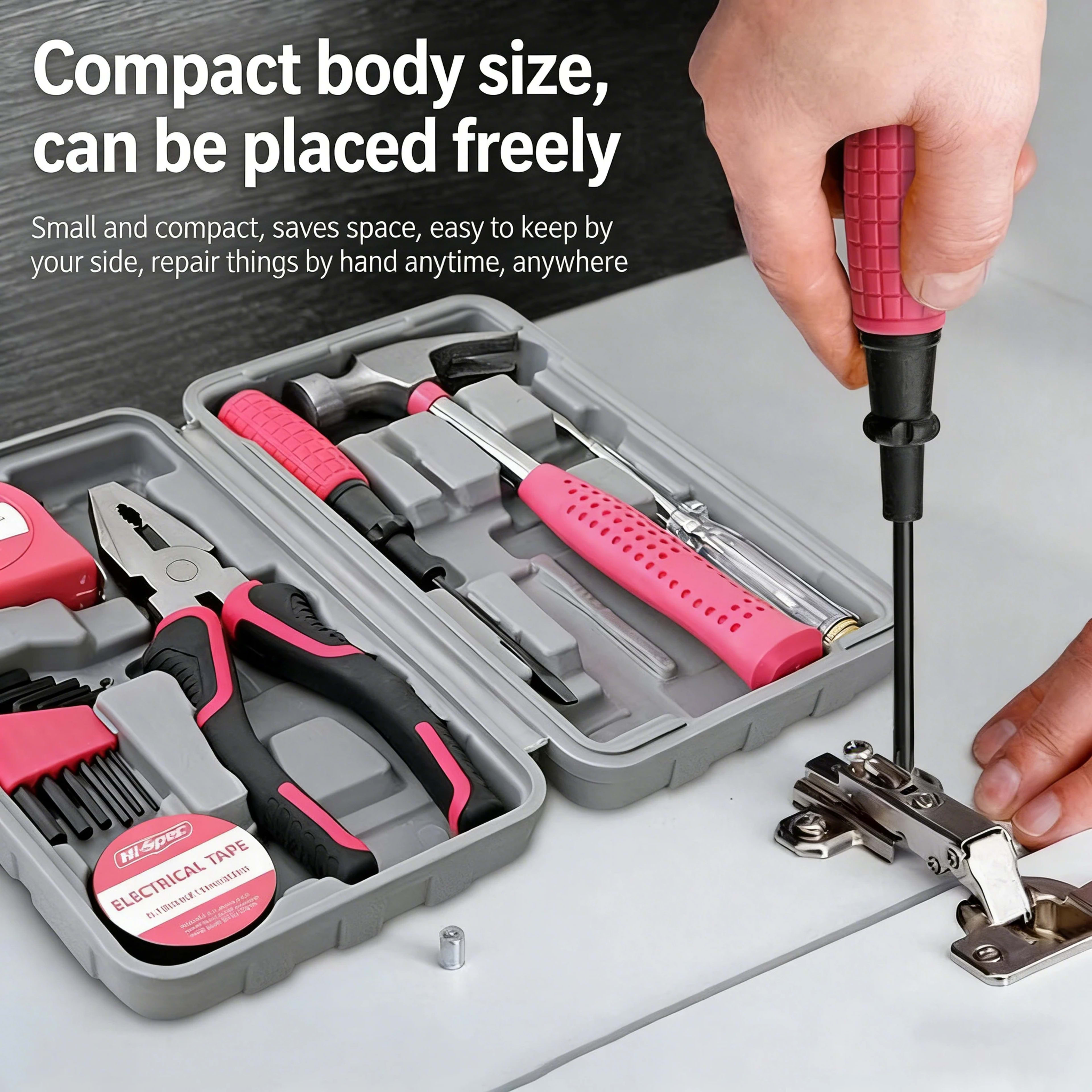 24pcs Home Tool Set All-in-one Multi-purpose DIY Kit For Household Repairs & Maintenance Multifunctional Outdoor Small T 5