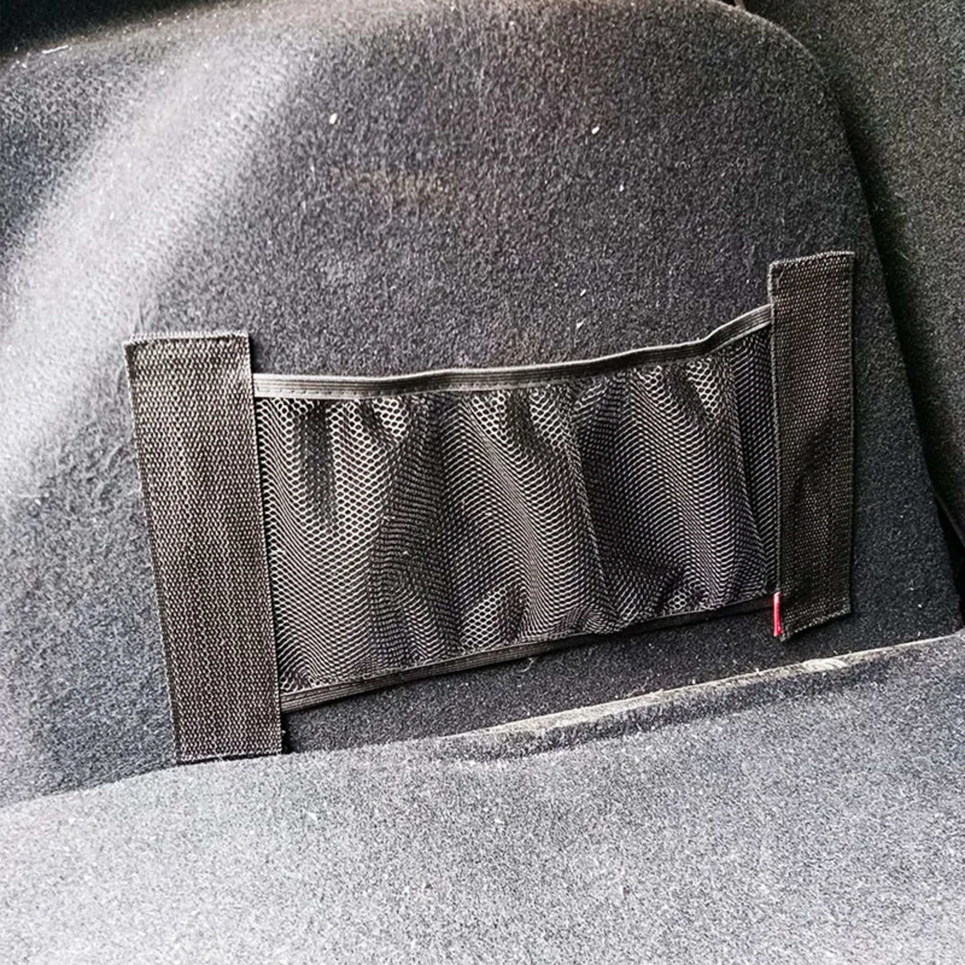 Auto Accessories Car Interior Organizer Car Trunk Elastic Mesh Fixed Straps  Extinguisher Storage Net Bag Seat Back Fixi 2