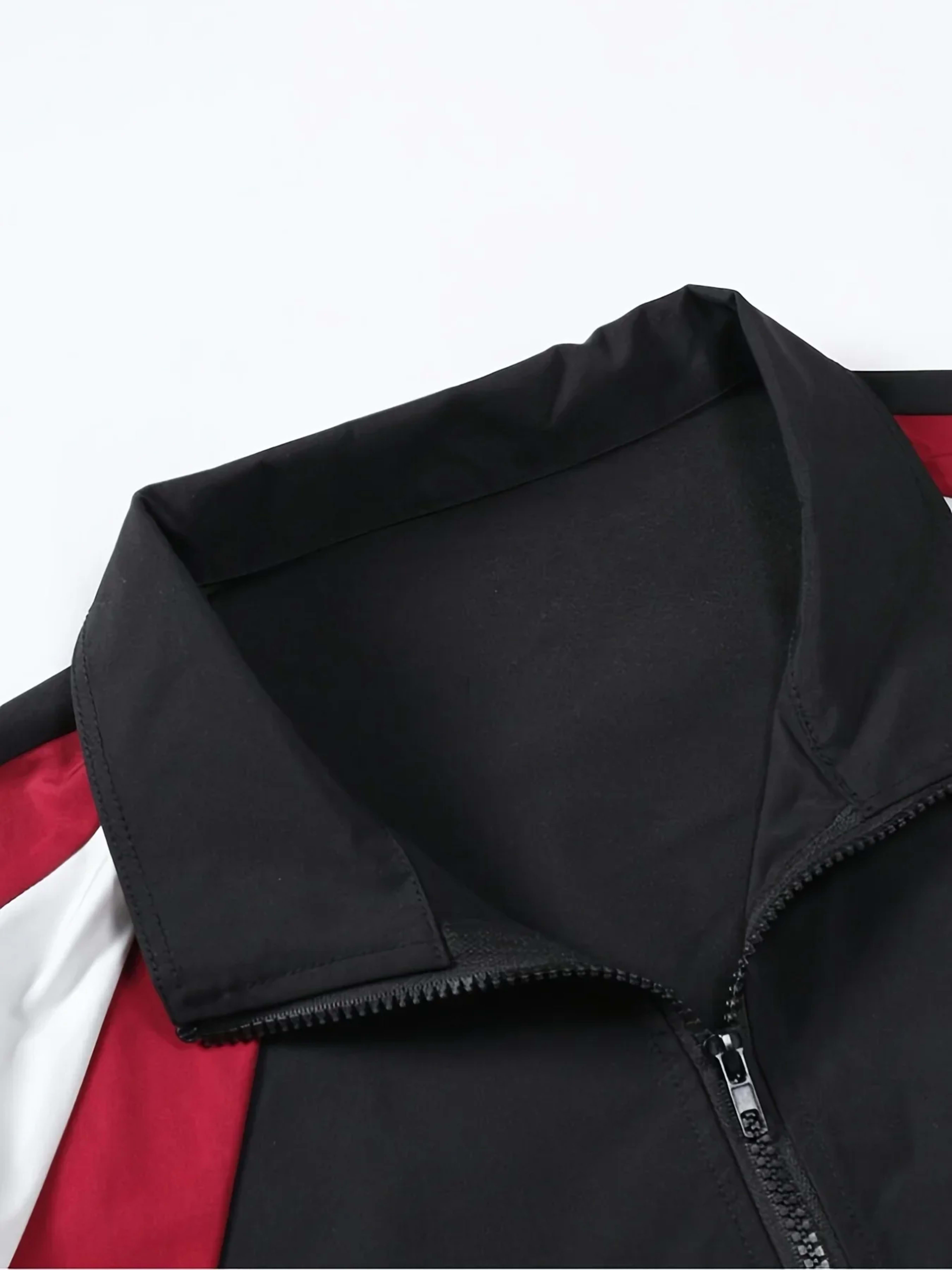 Men's color-blocked jacket, lightweight, casual, travel, windproof and wear-resistant, high-quality fabric, boyfriend gi 4