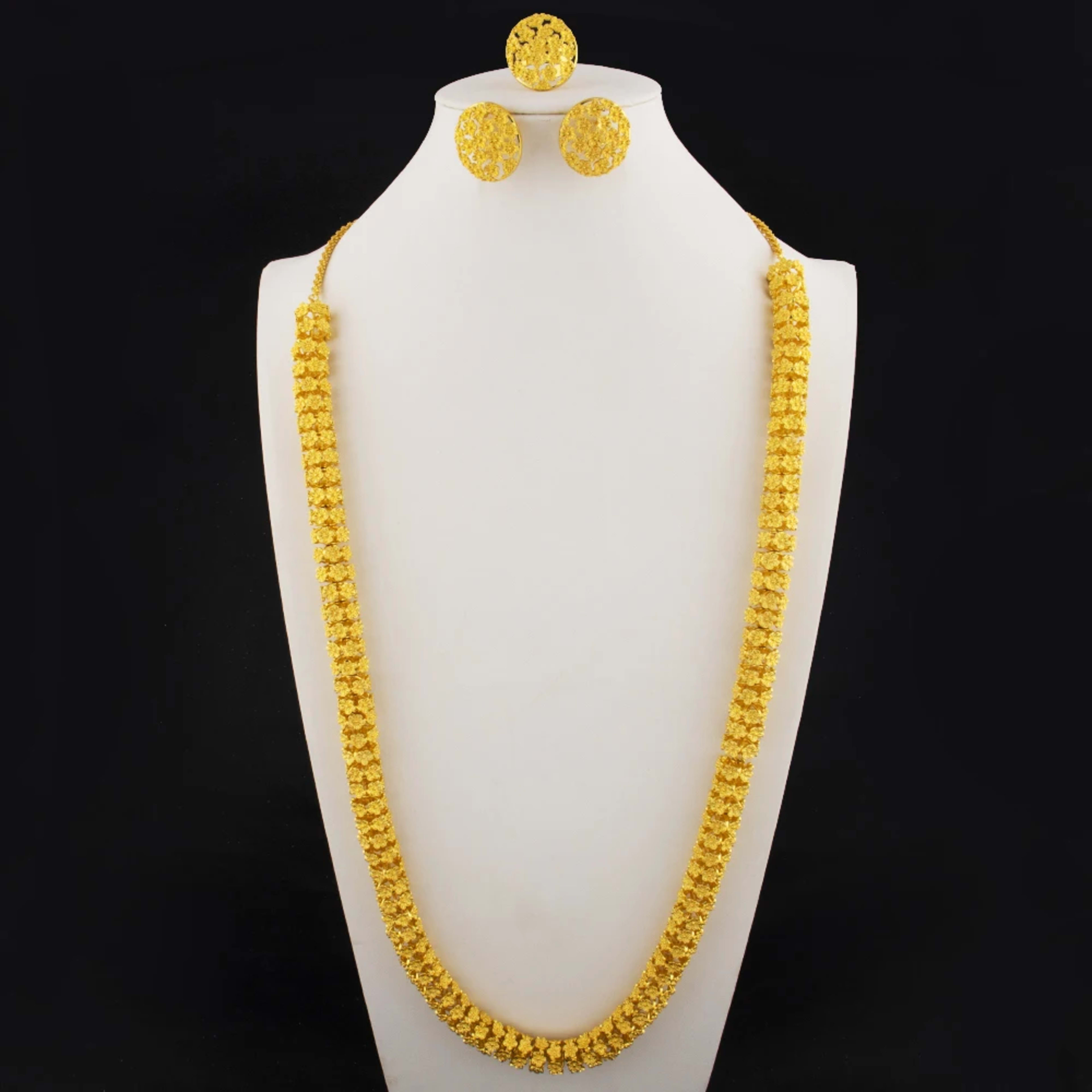 Women’s Jewelry Set Dubai High-quality Luxury Jewelry New Trendy African Women Jewelry Brazilian Bold Jewelry Set Wholes 9