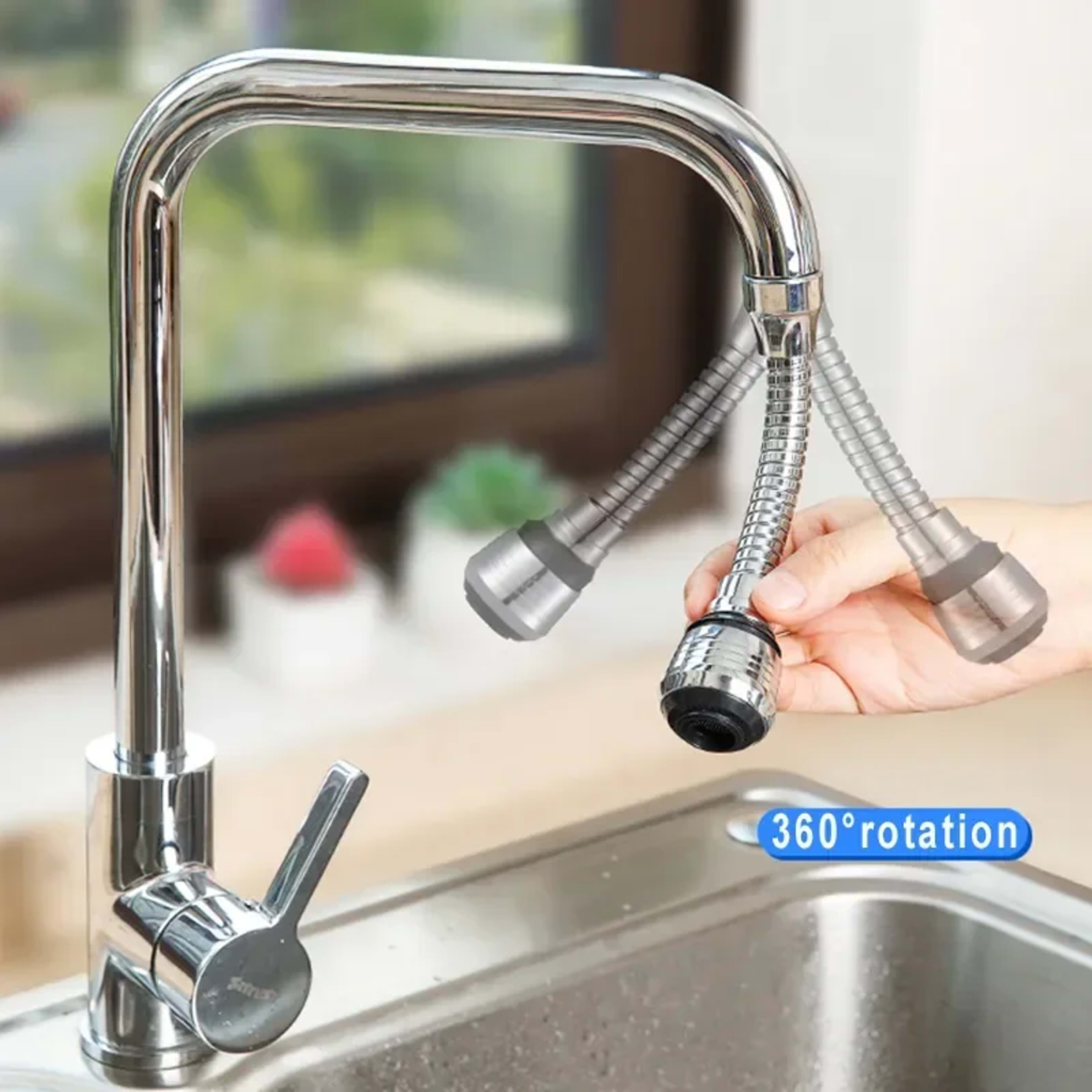 Kitchen Gadgets 2 Modes 360 Rotatable Bubbler High Pressure Faucet Extender Water Saving Bathroom Kitchen Accessories Su 4