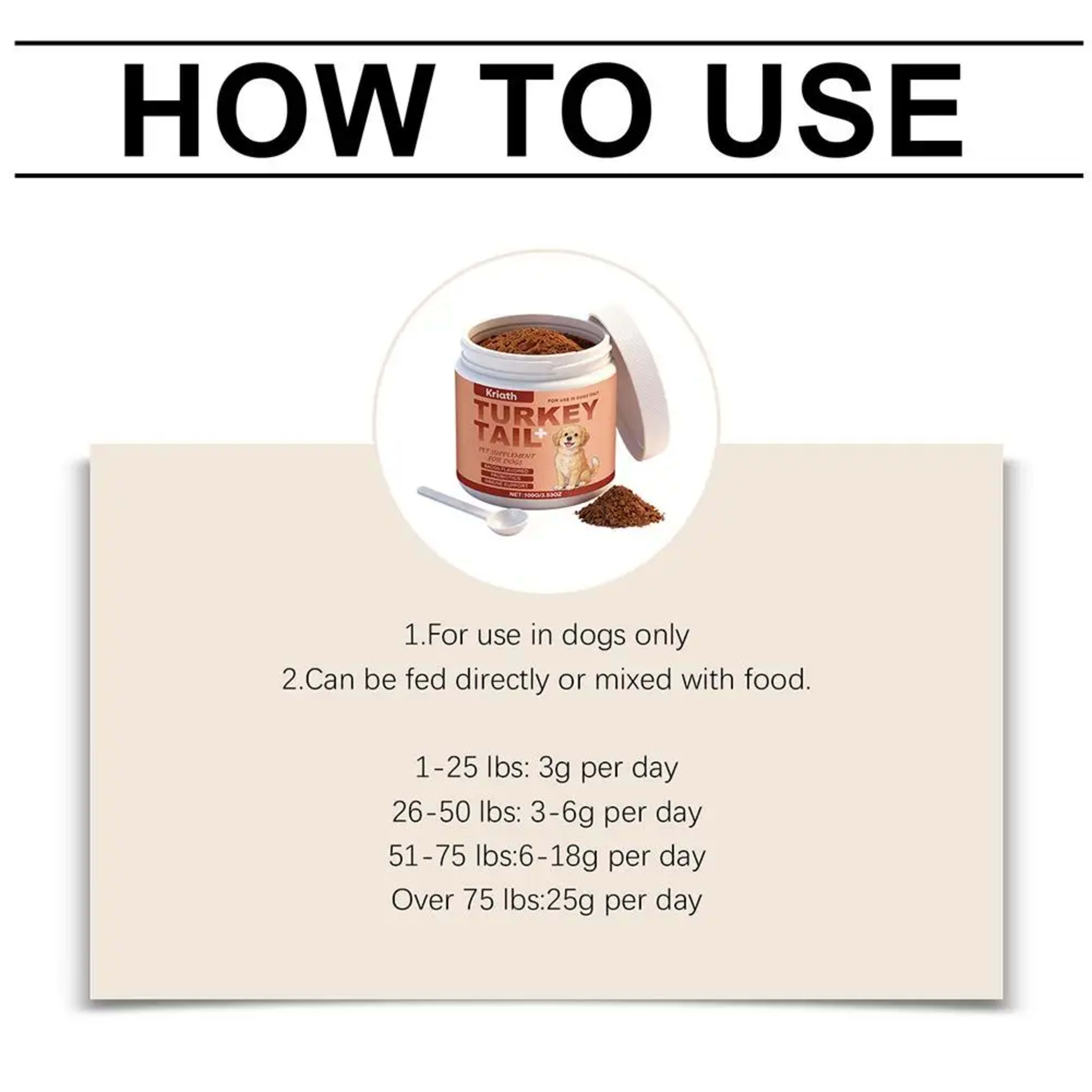 100g Dog Immune Support Supplement – Daily Immunity Defense, Promotes Healthy Immune System Function for Breeds, Easy-Mi 3