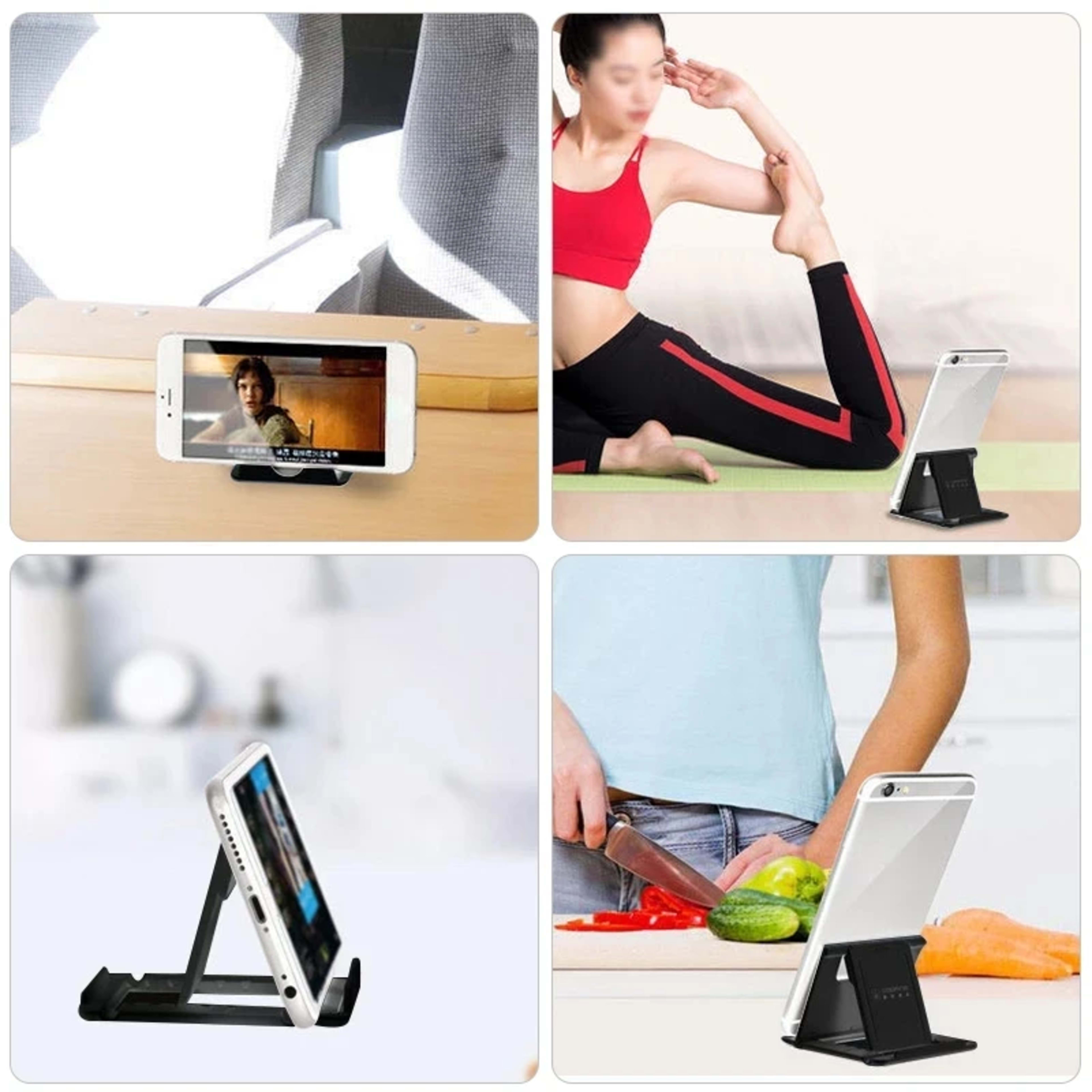 Kitchen Gadgets Phone Holder Candy Mini Portable Fixed Holder for Kitchen Movable Shelf Organizer Holder Decorations Acc 2