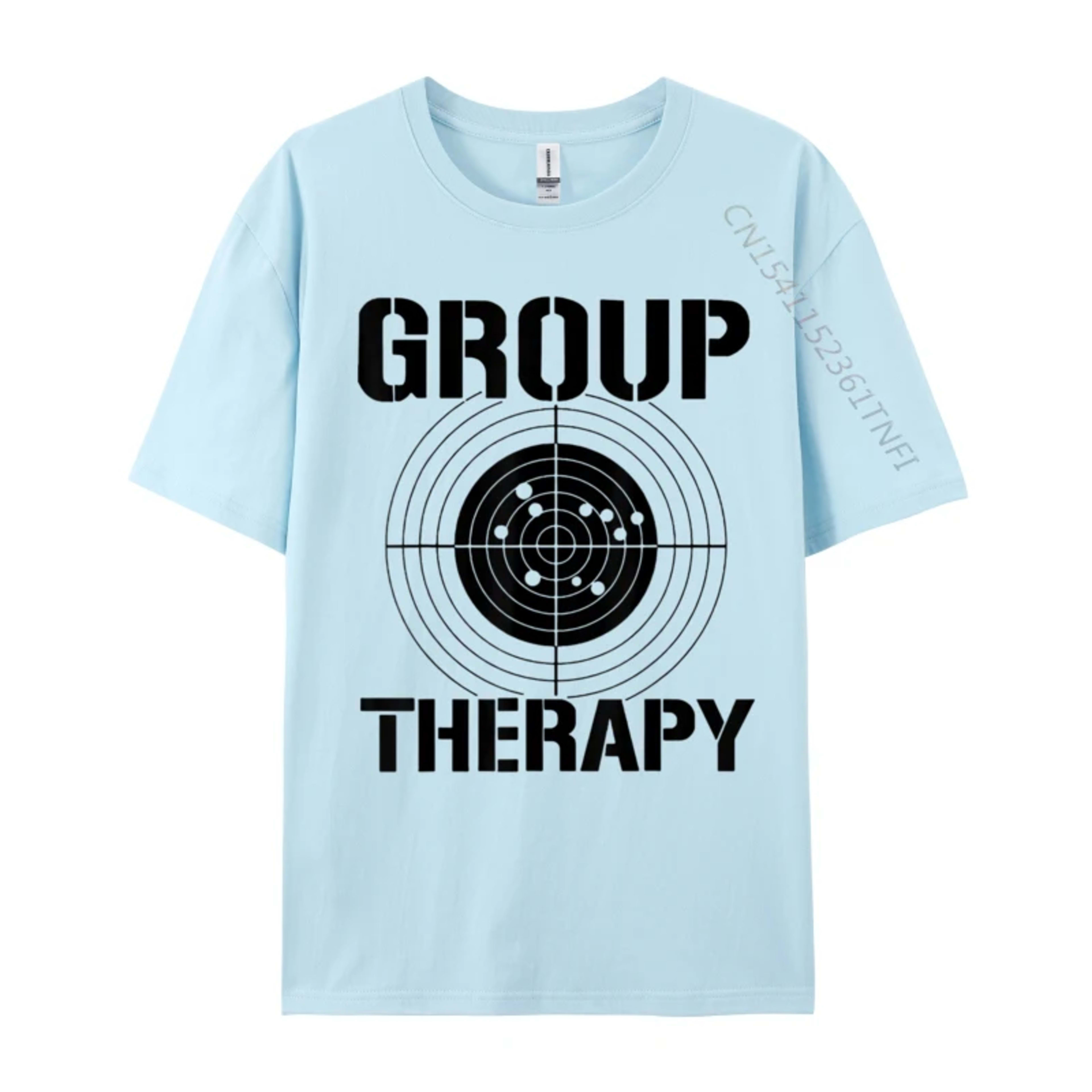 Men T-shirts Group Therapy Casual T-Shirt Retro Normal Cotton Men Tops Tees Casual Clothing Shirt Top Quality 13