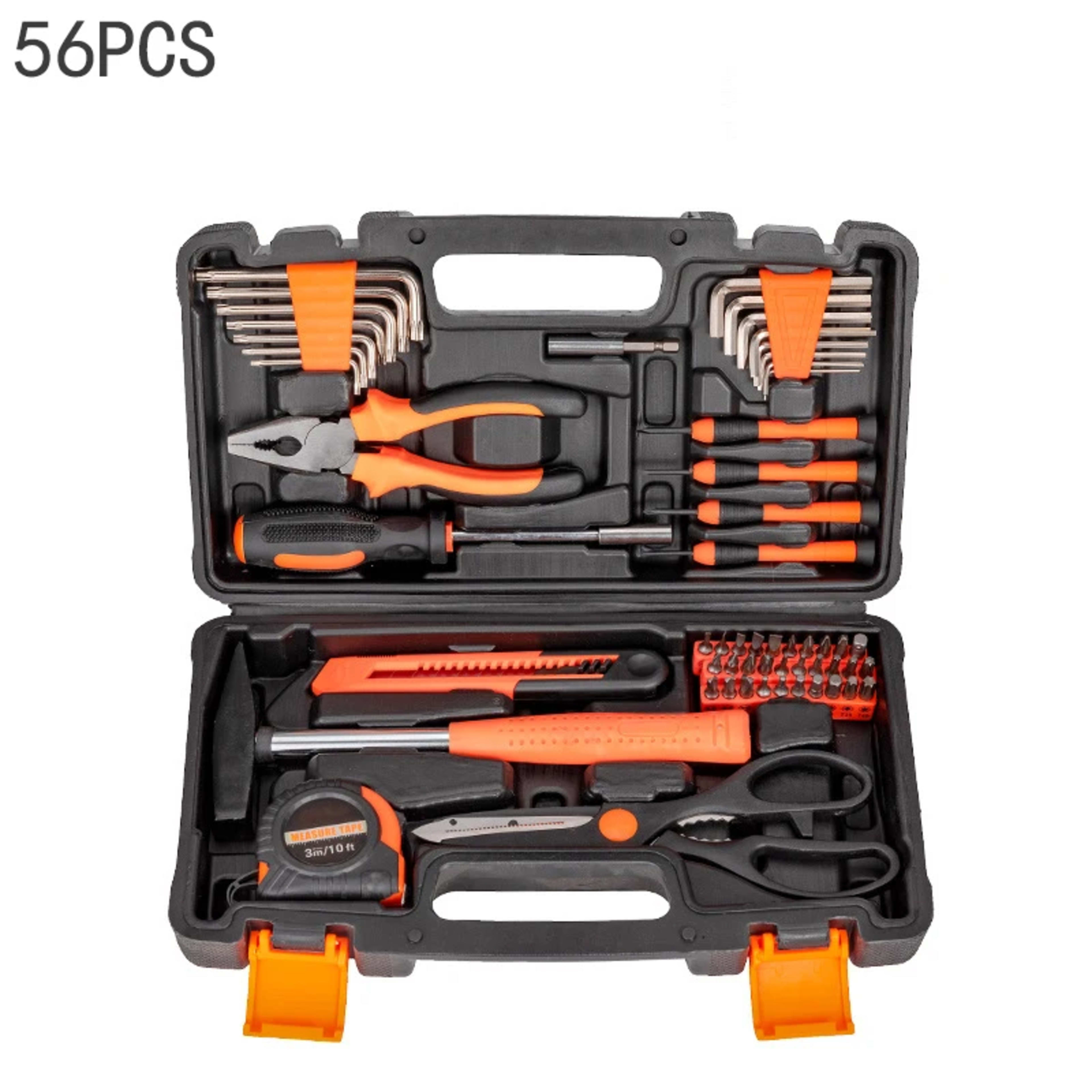 Household DIY Hardware Tools Set Toolbox Electrician Carpenter Multi Functional Portable Manual Repair Tool Combination  16