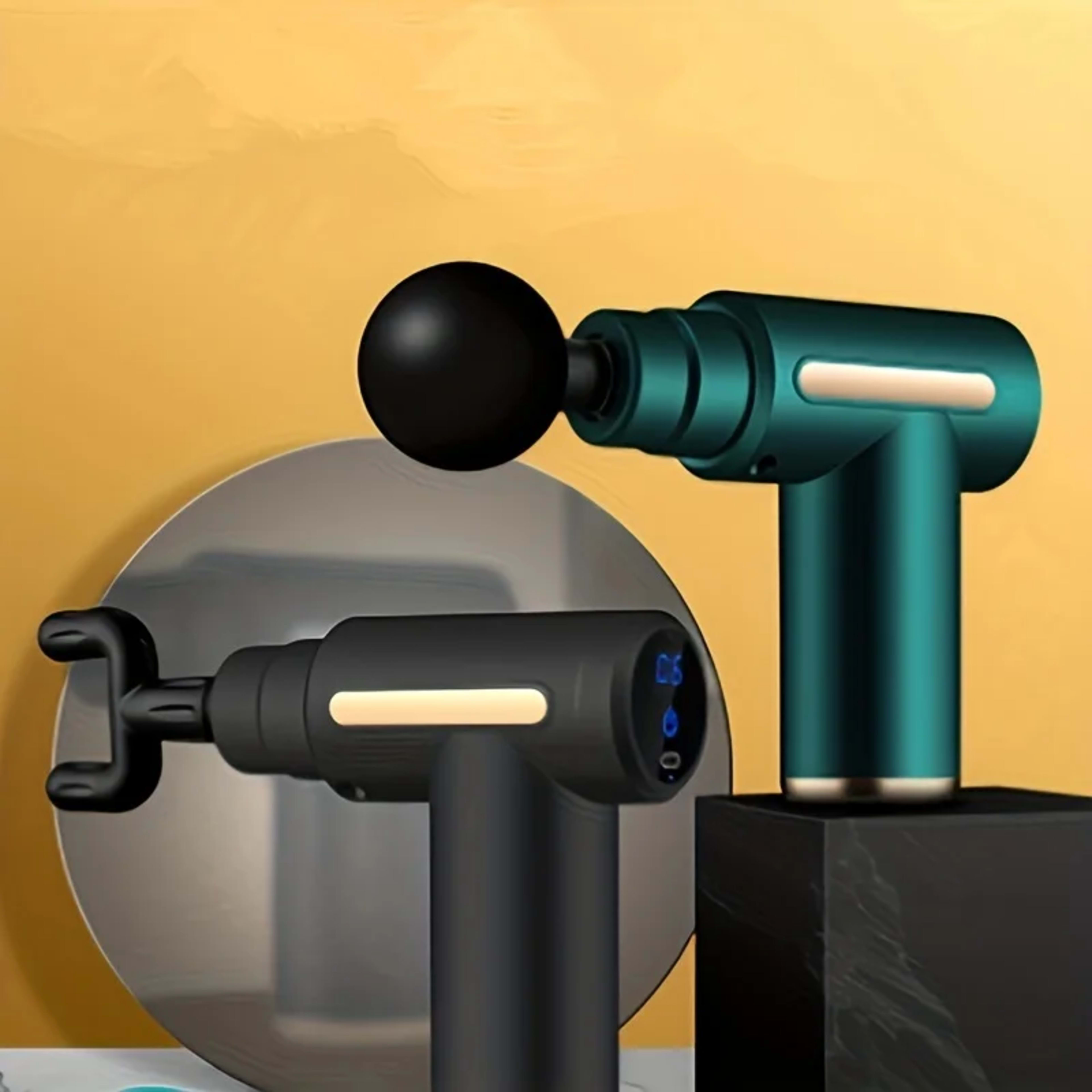 1 Massage Gun, Handheld Deep Muscle Massager for Body, Back, and Neck Pain, Ultra-Compact and Elegant Design, High Torqu 2