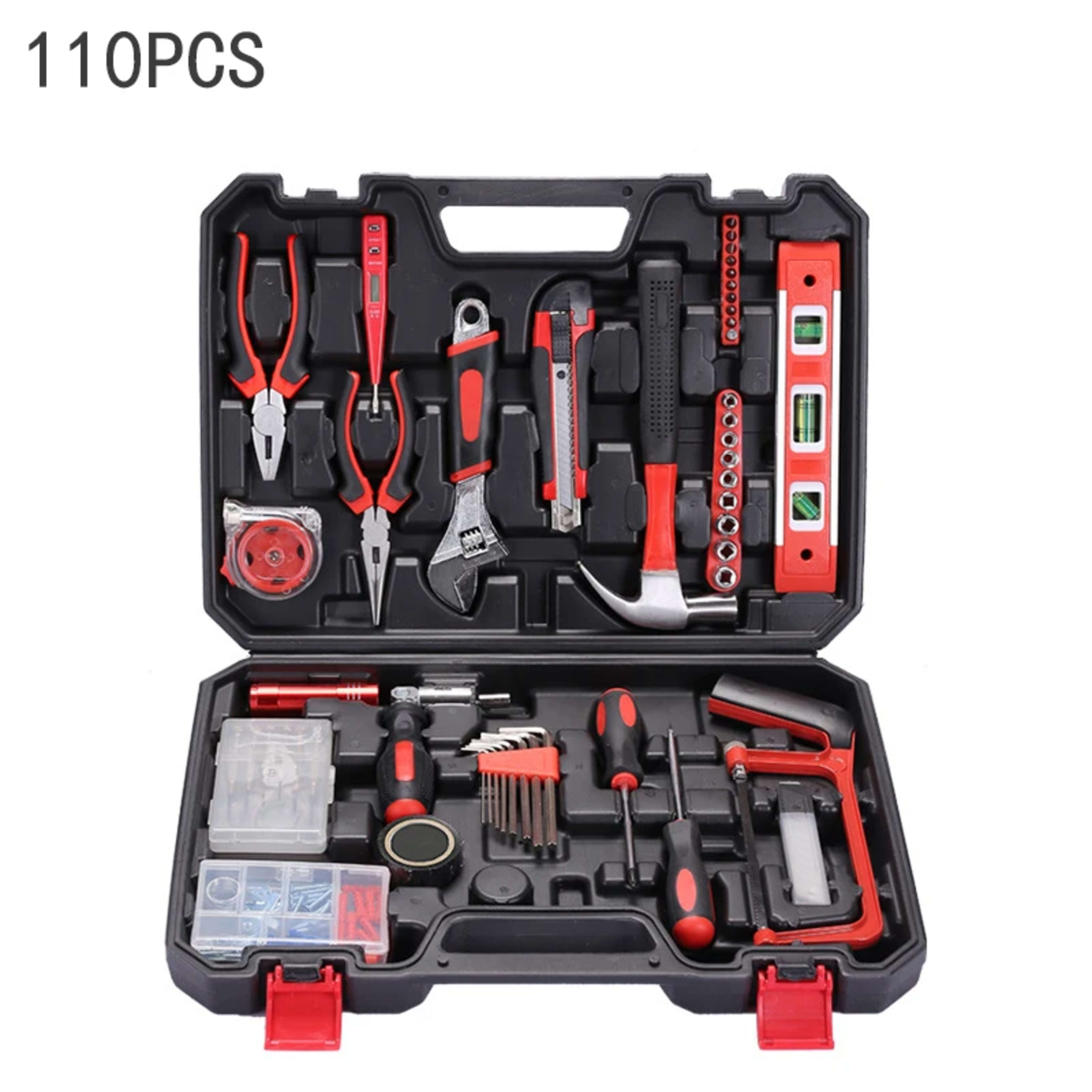 Household DIY Hardware Tools Set Toolbox Electrician Carpenter Multi Functional Portable Manual Repair Tool Combination  6