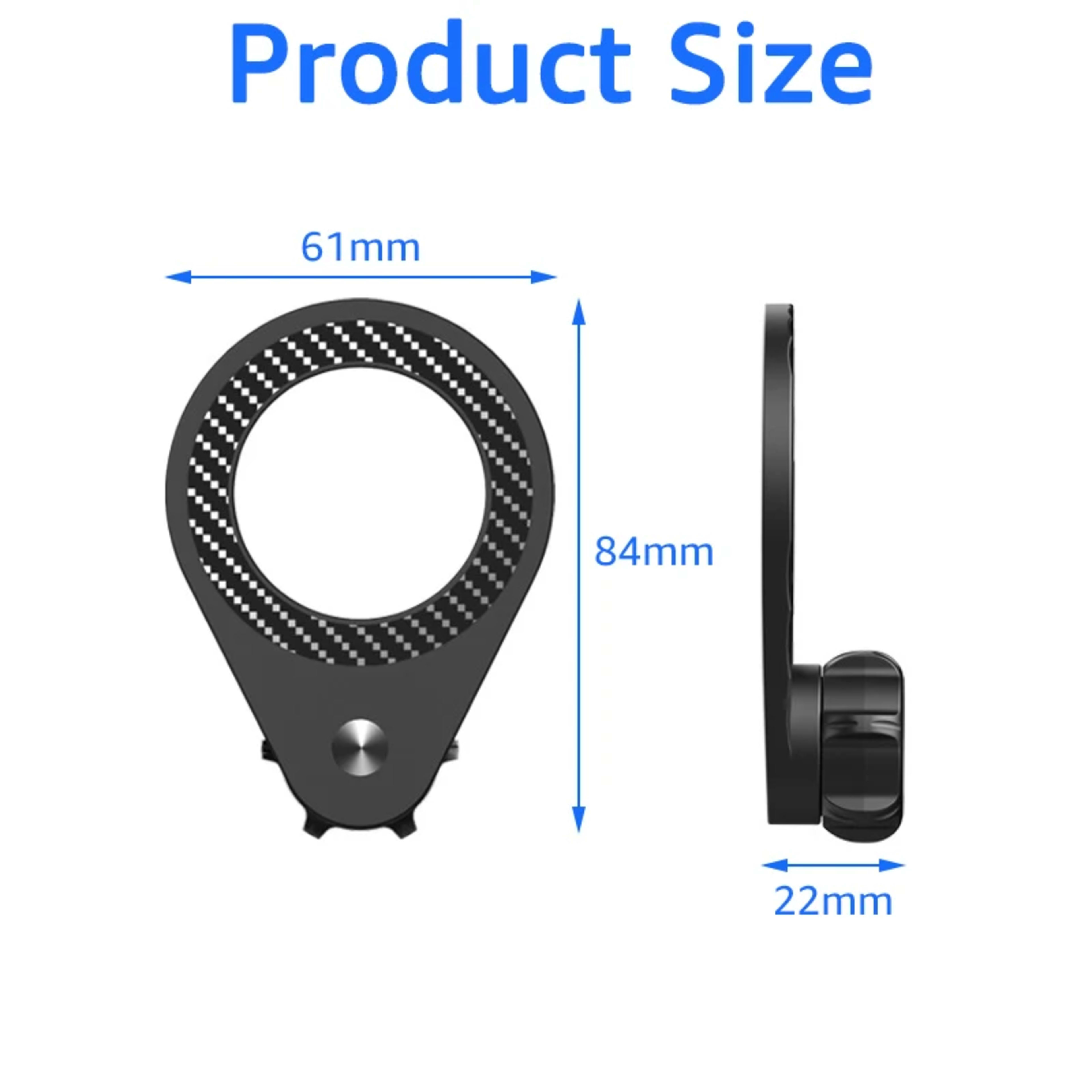 Magnetic Car Phone Holder Accessories for iPhone 16 15 14 13 Series MagSafe Universal Magnet Car Mount Base for 17mm Joi 6
