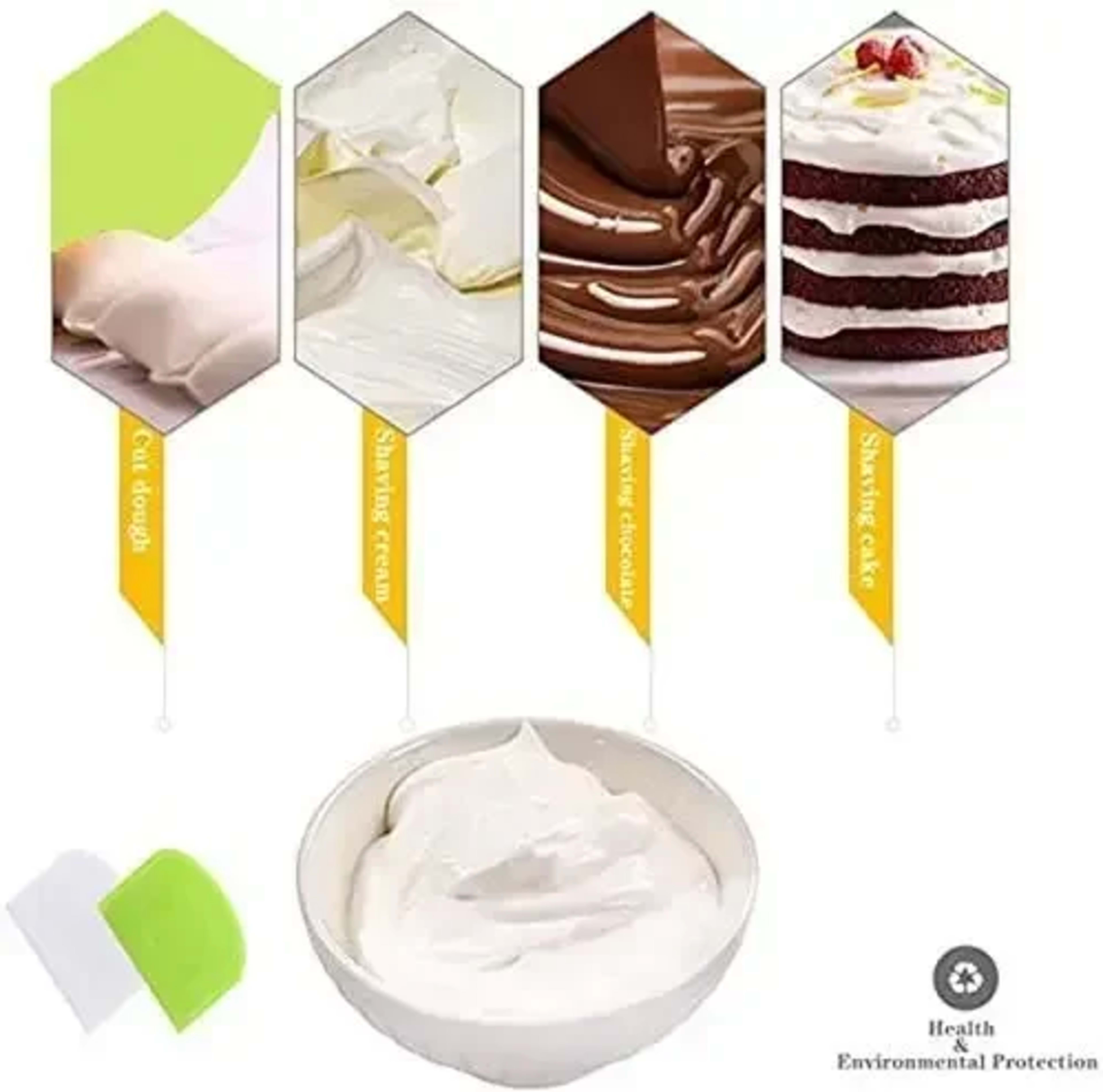 kitchen gadgets Dough Knife Cake Cream spatula cooking Baking Pastry Spatulas Tools Pastry Tools baking tools cookie cut 6