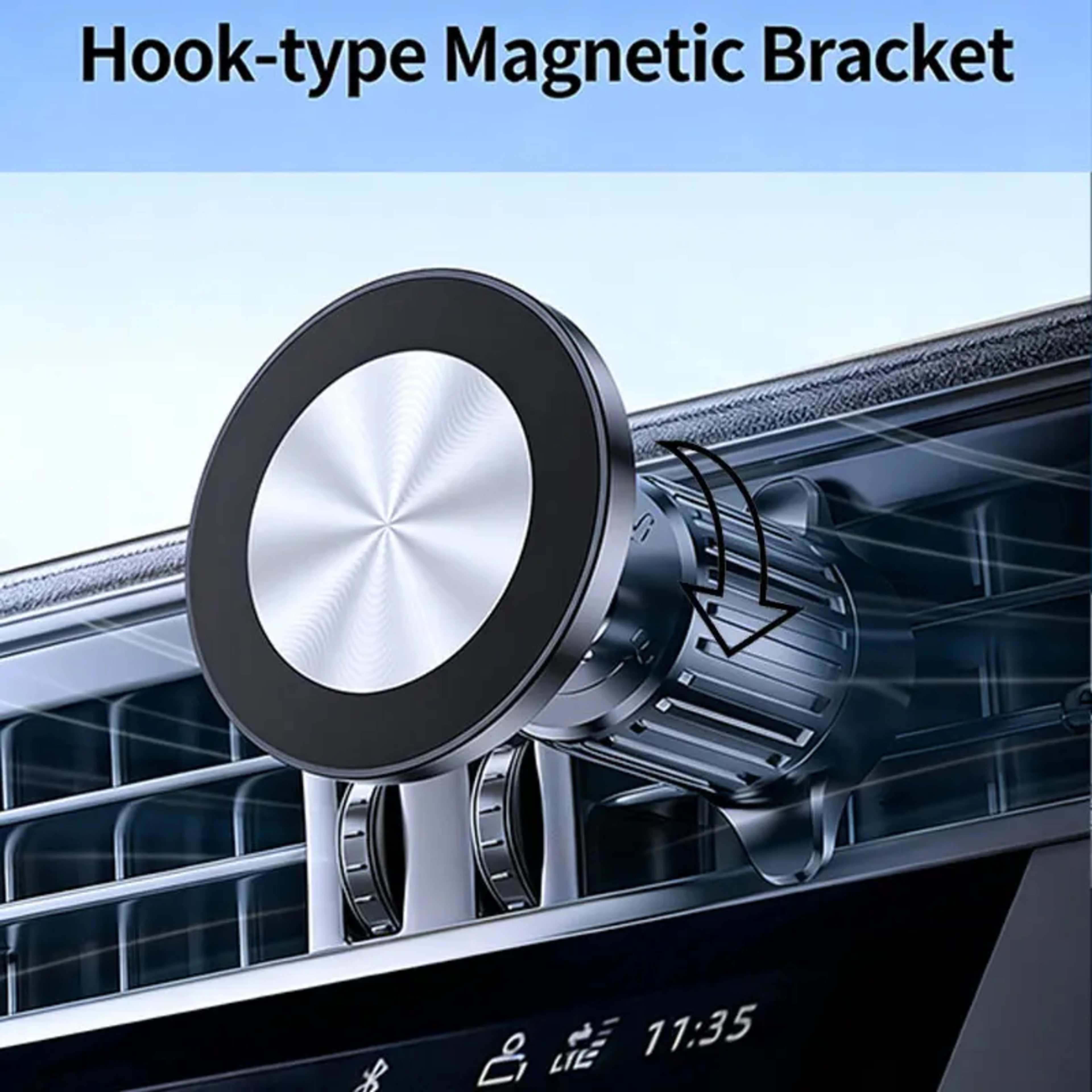 For MagSafe Car Mount Accessories Universal Magnetic Car Phone Holder Parts Suitable for 17mm Ball Head Base Magnet Brac 2
