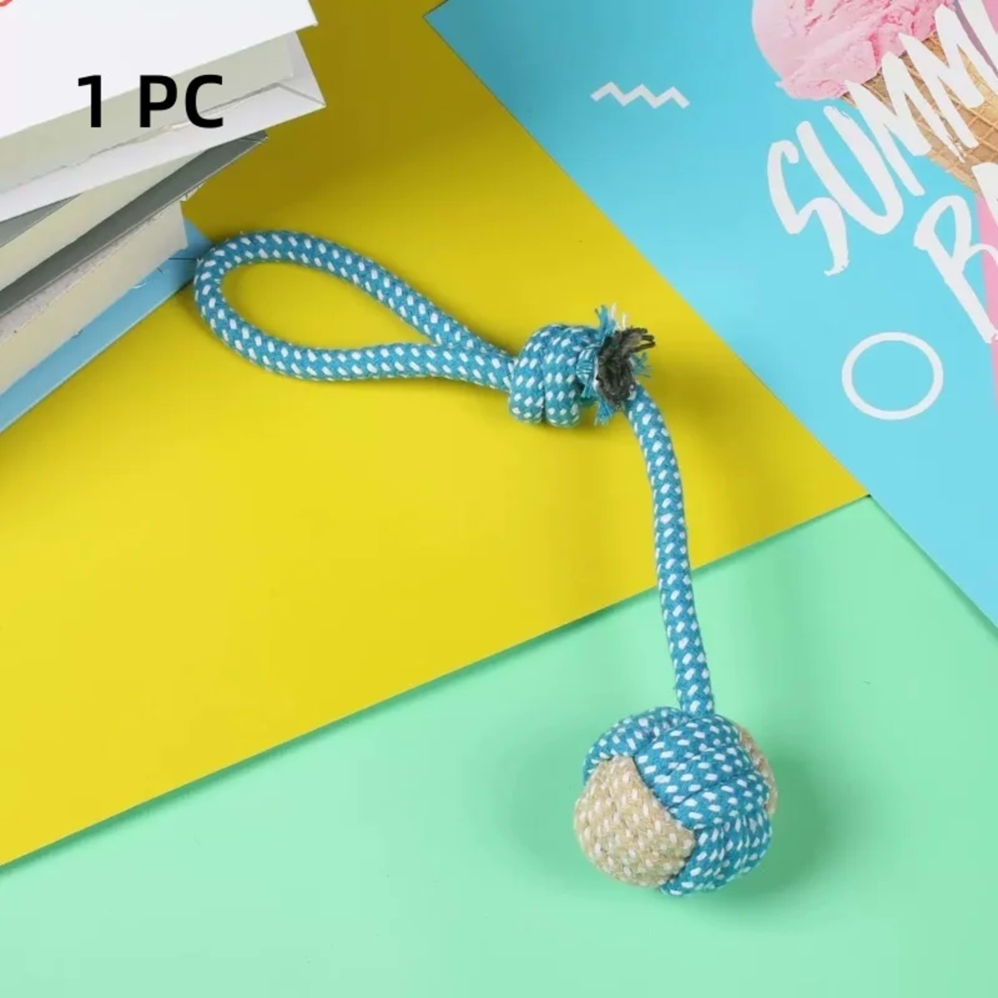 Pet Dog Toys for Large Small Dogs Toy Interactive Cotton Rope Mini Dog Toys Ball for Dogs Accessories Toothbrush Chew Pu 8