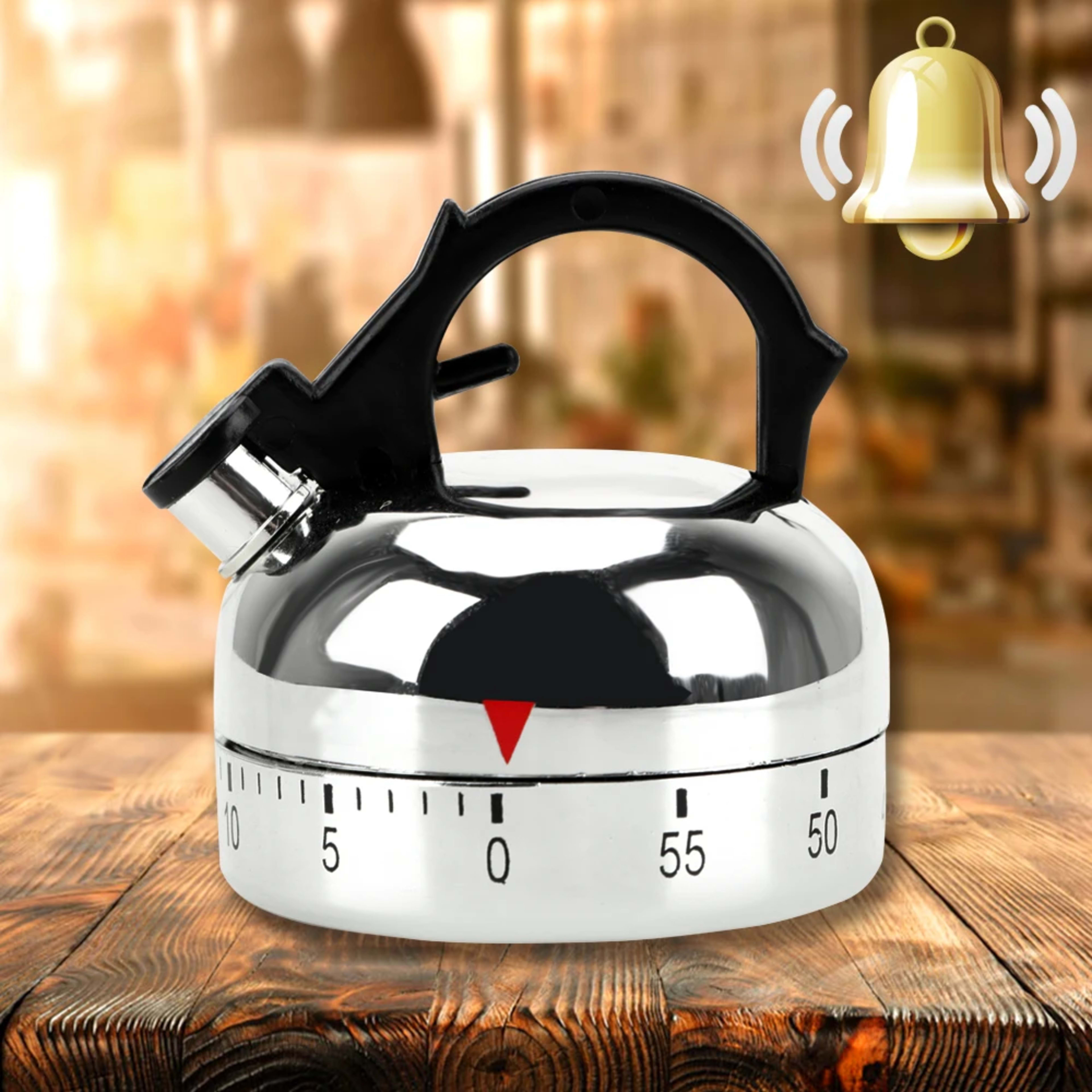 Kitchen Tool Gadgets Cooking Reminders Tools 60 Minutes Kitchen Timer Mechanical Timer Countdown Alarm Reminder Kettle S