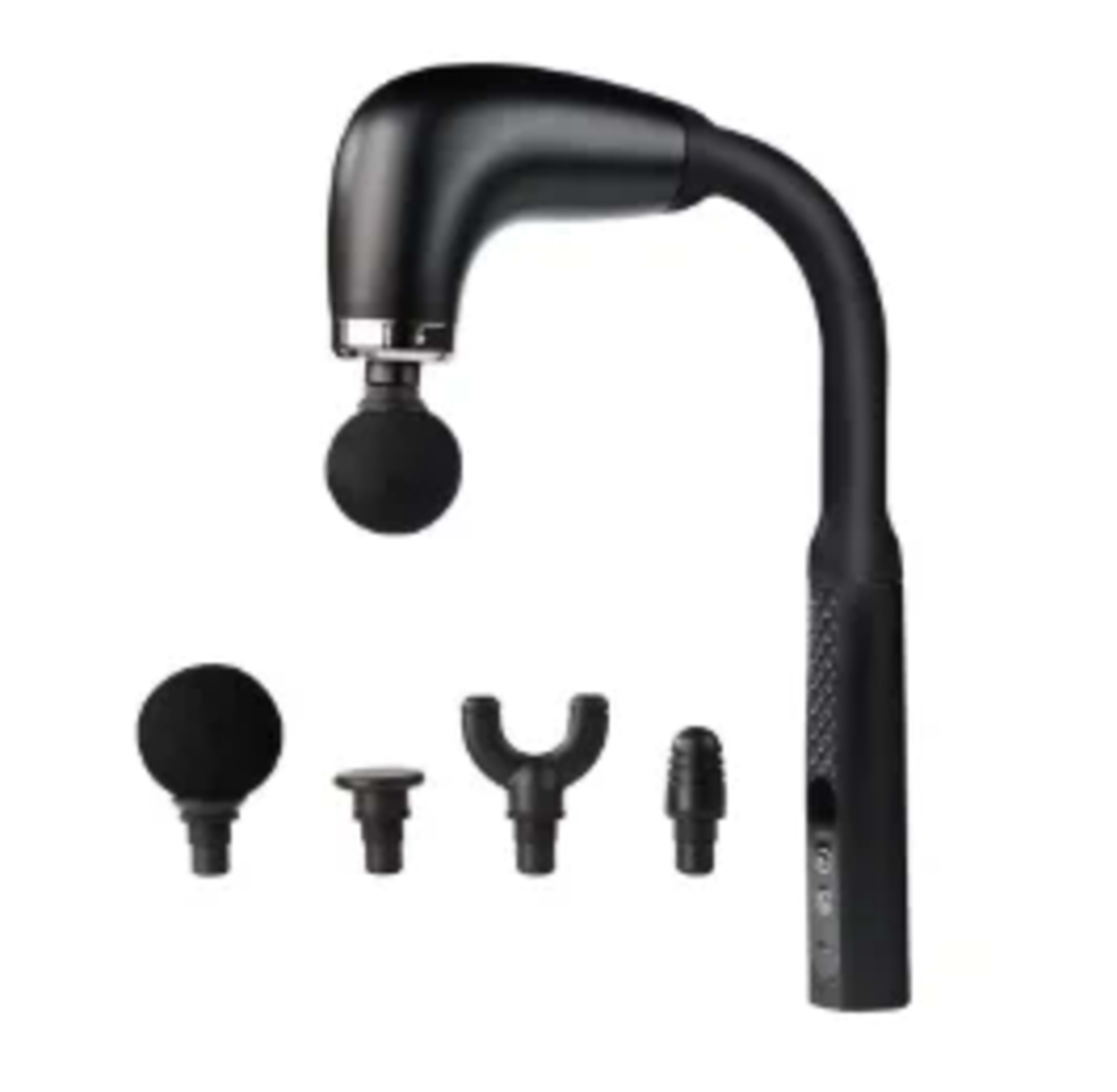 Expandable Handle Massage Gun 4 Specialized Heads For Different Muscle Groups Lightweight And Portable With Adjustable I 7