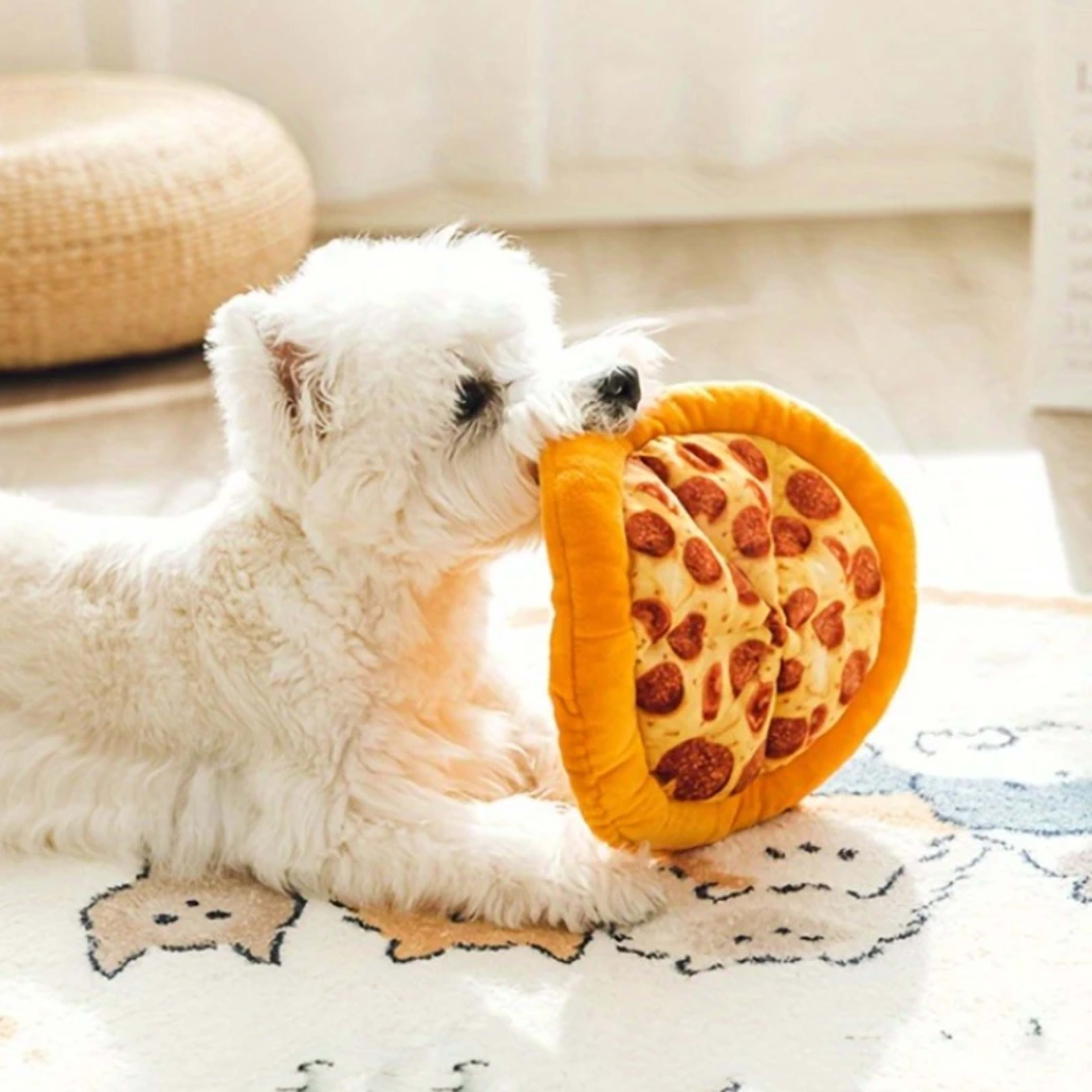 Dog Toys Pet Grinding Teeth Squeaky Plush Toy Interactive Chewing Toy For Dogs Puppies 3