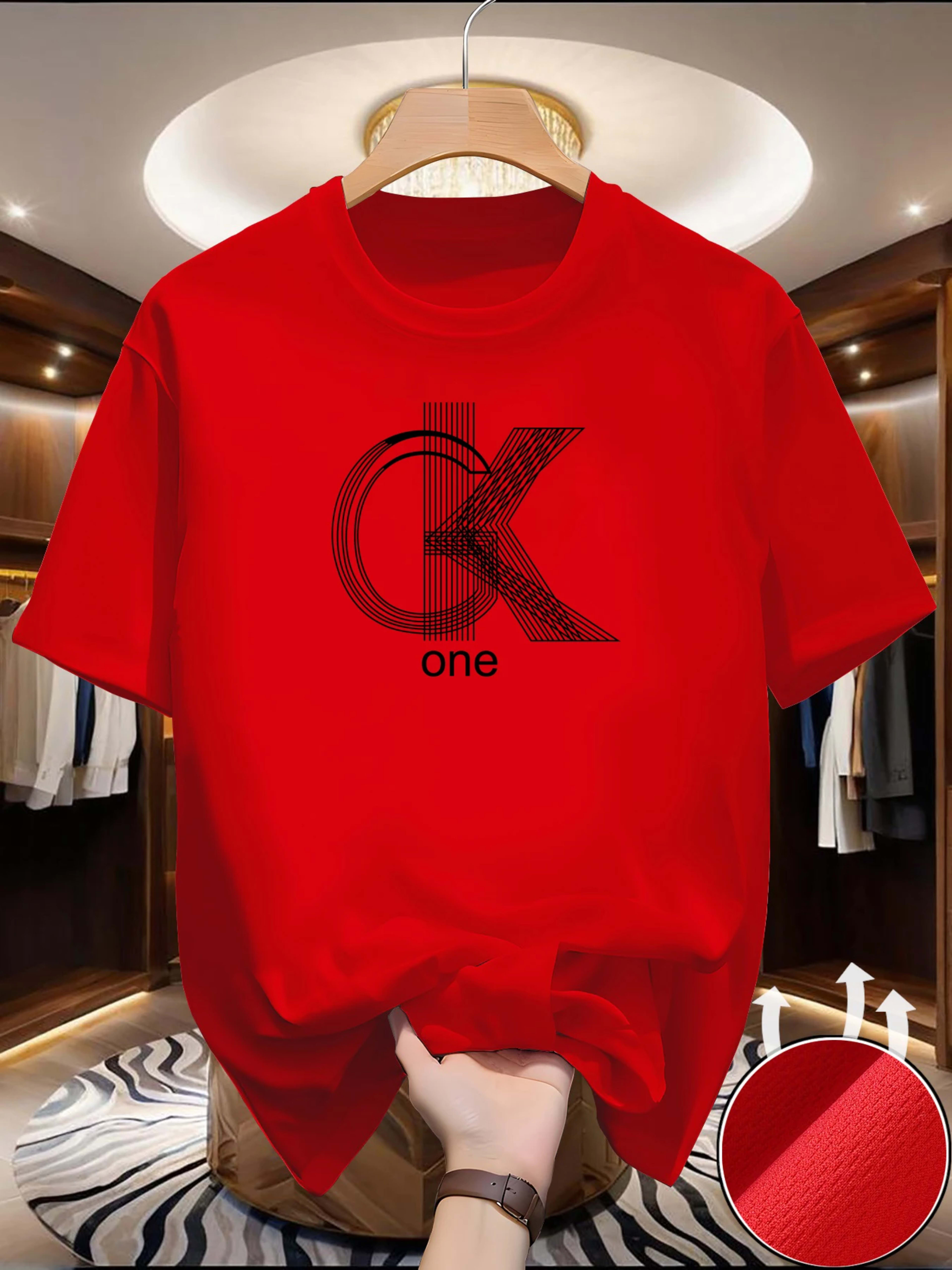 Men's Graphic T-Shirts - Casual crew neck, short sleeves, summer essentials, fashionable prints, comfortable clothing |  3