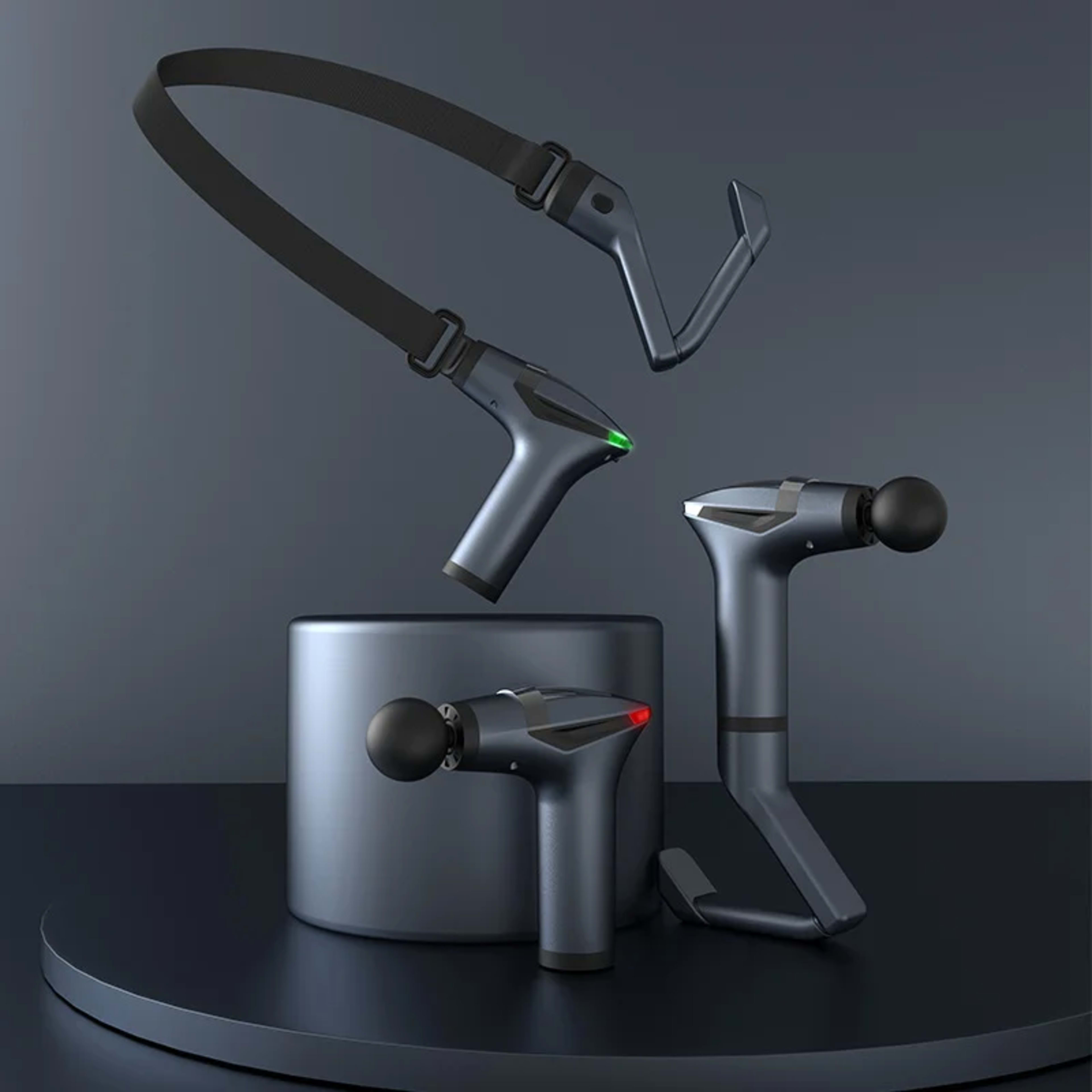 Hot Selling Long-handle Electric Massage Gun: Multifunctional for Muscle Relaxation, Deep Tissue Percussion Relief