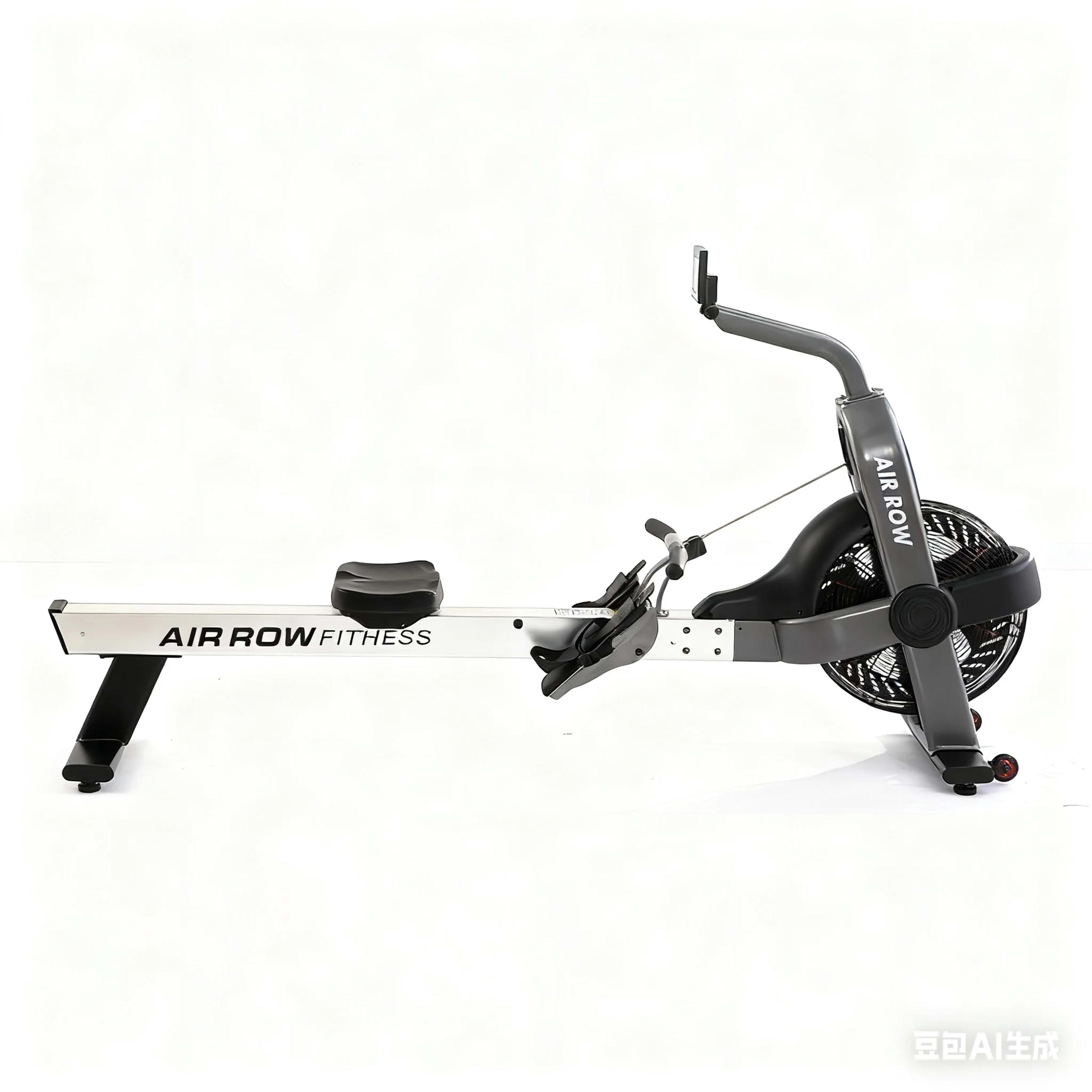 Gym Equipment Fitness Owing Machine High Quality Good Stability Commercial Air Rower Aerobic Exercise Factory Price Hot  4