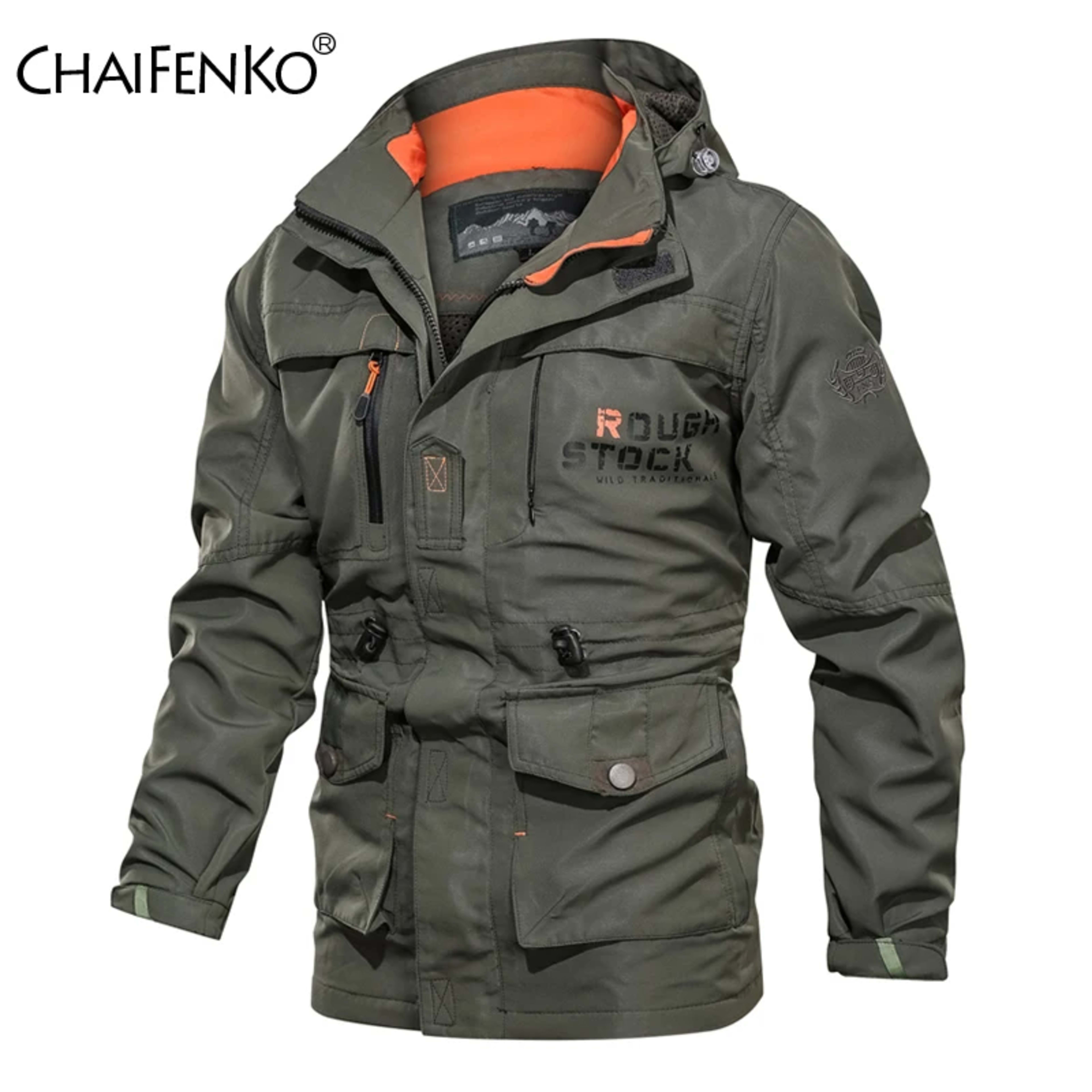Men Outdoor Jacket Spring Autumn New Hooded Casual Jacket Men Windproof Windbreaker Coat Men Camping Lnterchange Jacket  1