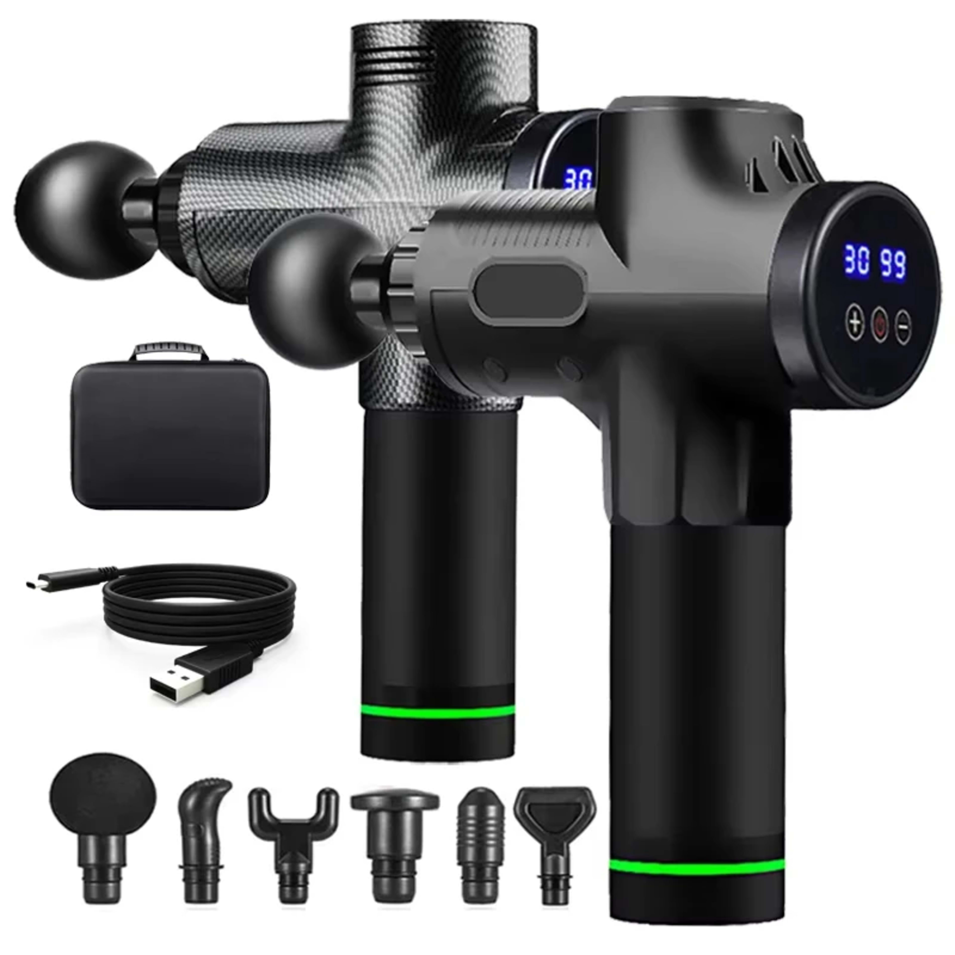 Professional Massage Gun Muscle Massager Deep Tissue Body Neck and Leg Massager Exercising Relaxation 1