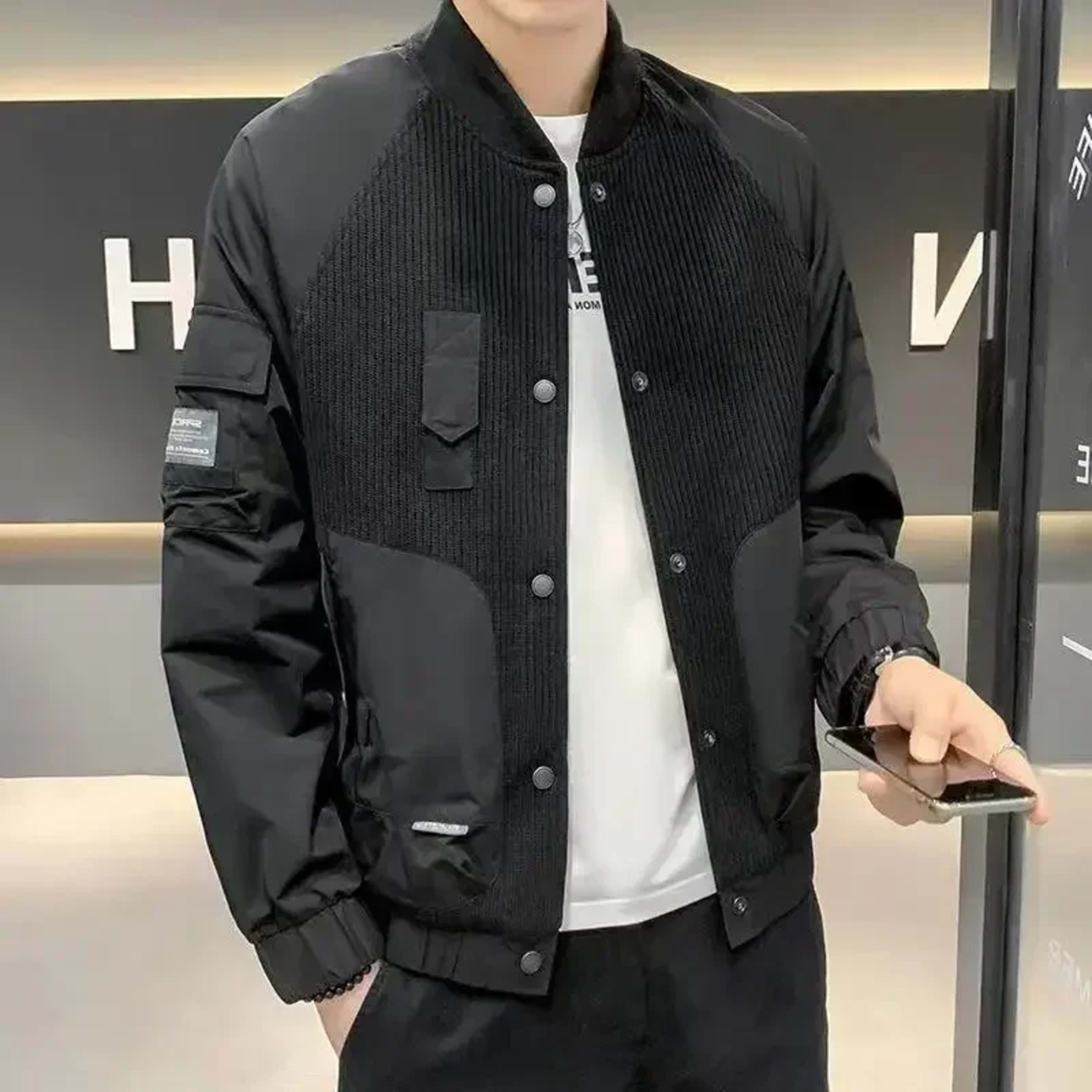 Men's Baseball Jackets New In Male Coats Stylish Y2k Luxury Designer Fast Delvery Joker Cold Vintage Cheap Clothes Offer 6