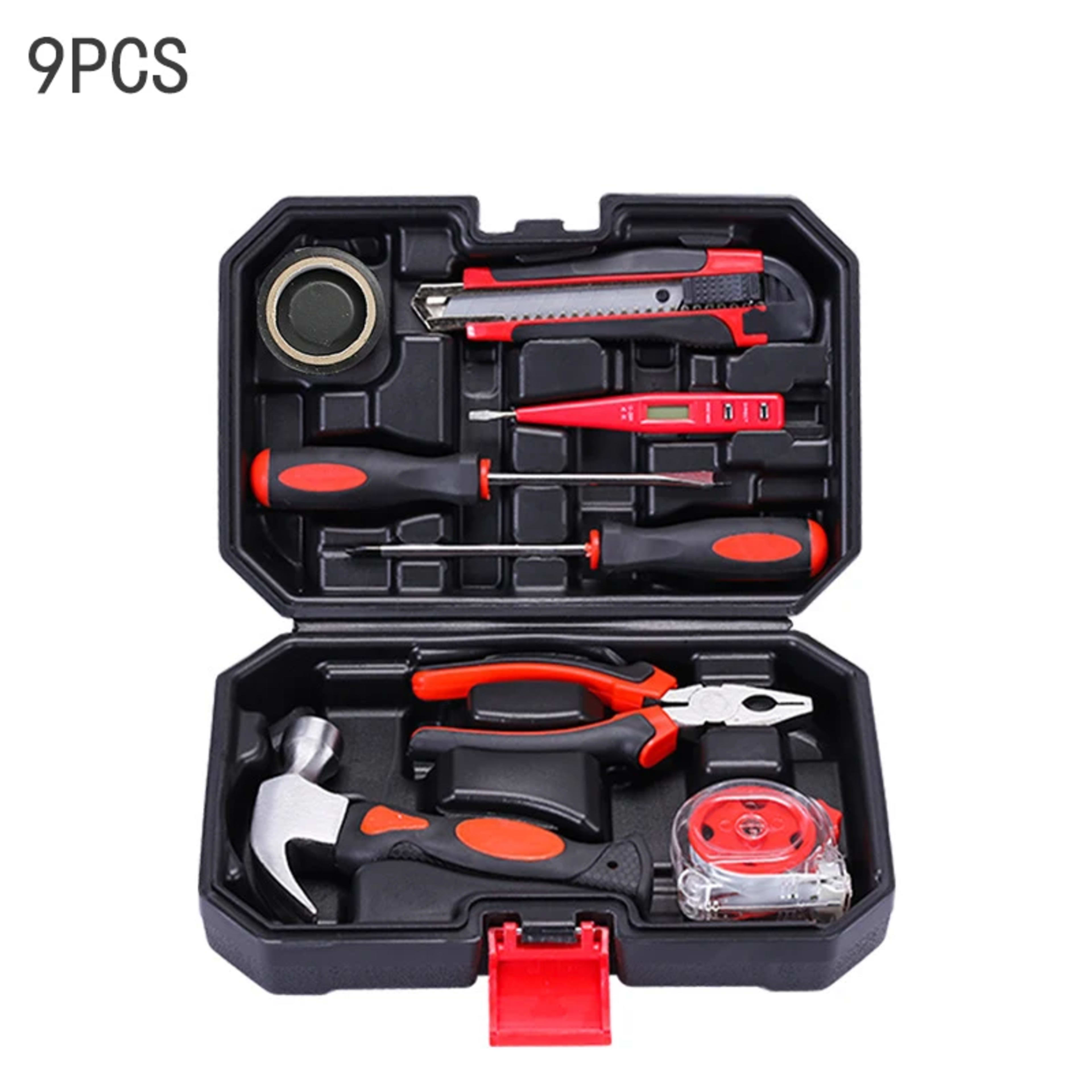 Household DIY Hardware Tools Set Toolbox Electrician Carpenter Multi Functional Portable Manual Repair Tool Combination  14
