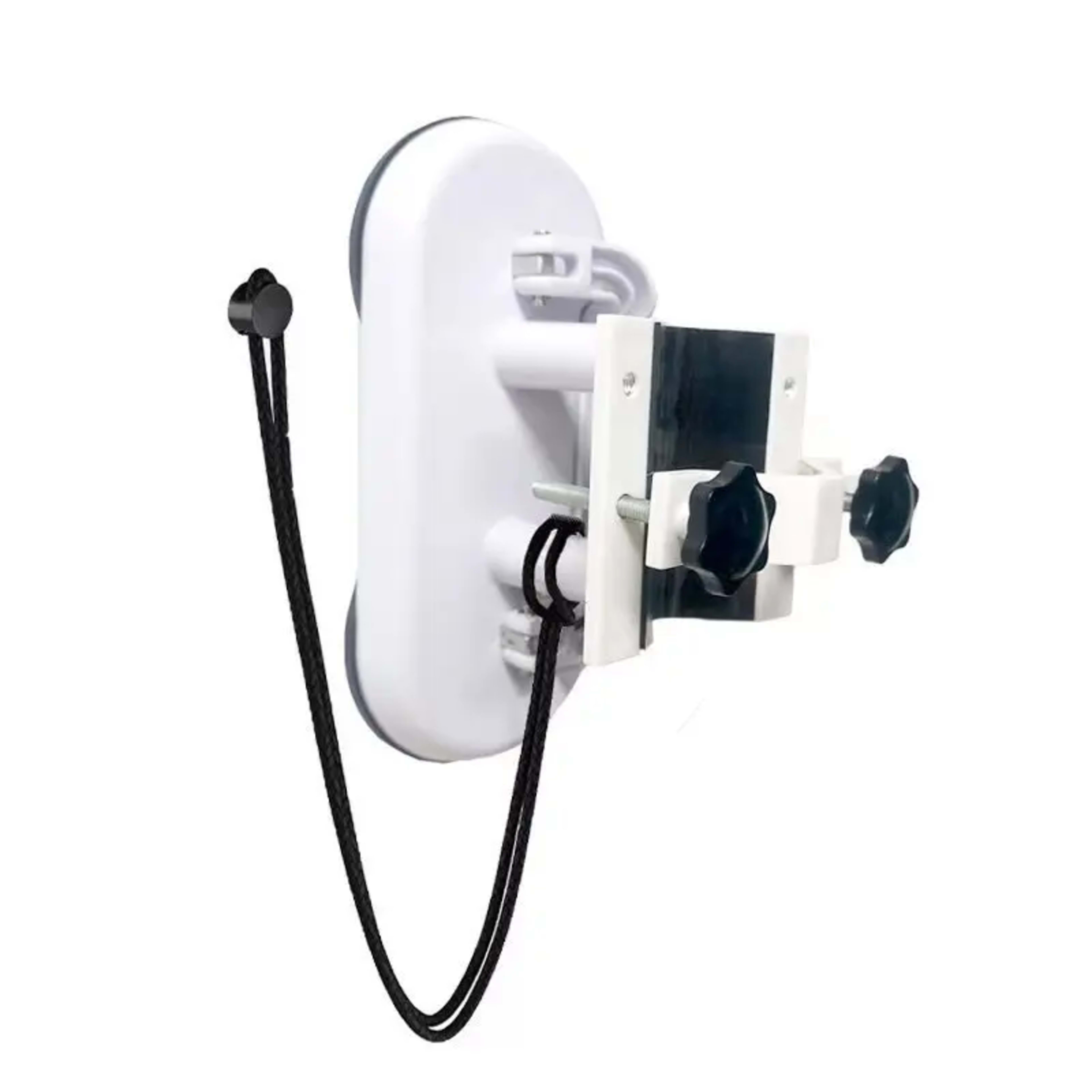 Hands-Free Massage Gun Holder with Double Suction Base, Adjustable Fascia Gun Mount for Muscle Recovery and Fitness Rela 4