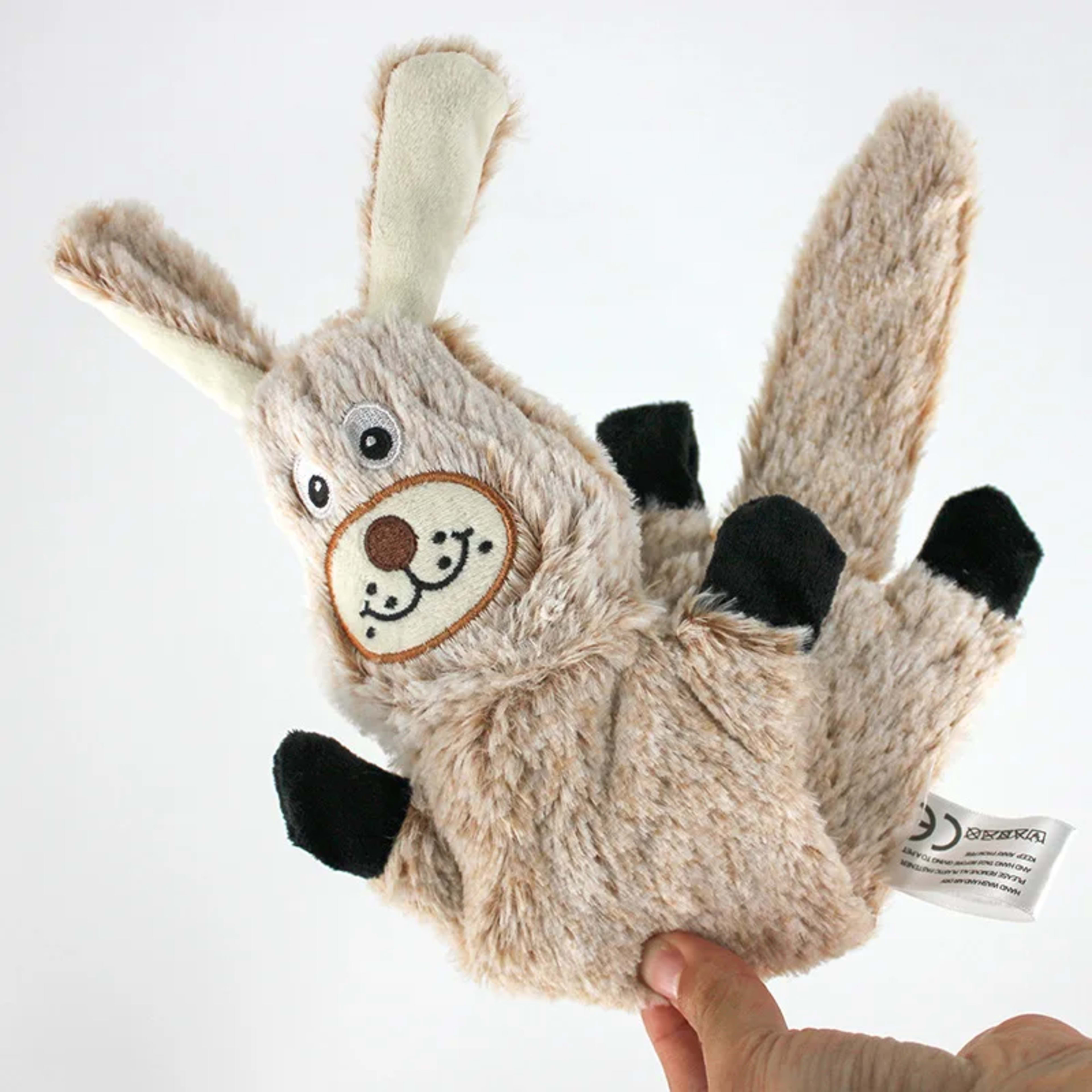 Pet Training Toy - Durable Chew Resistant Squeaky Plush Toy for Dogs Puppies, Interactive Molar Teething Supplies for Sm 3