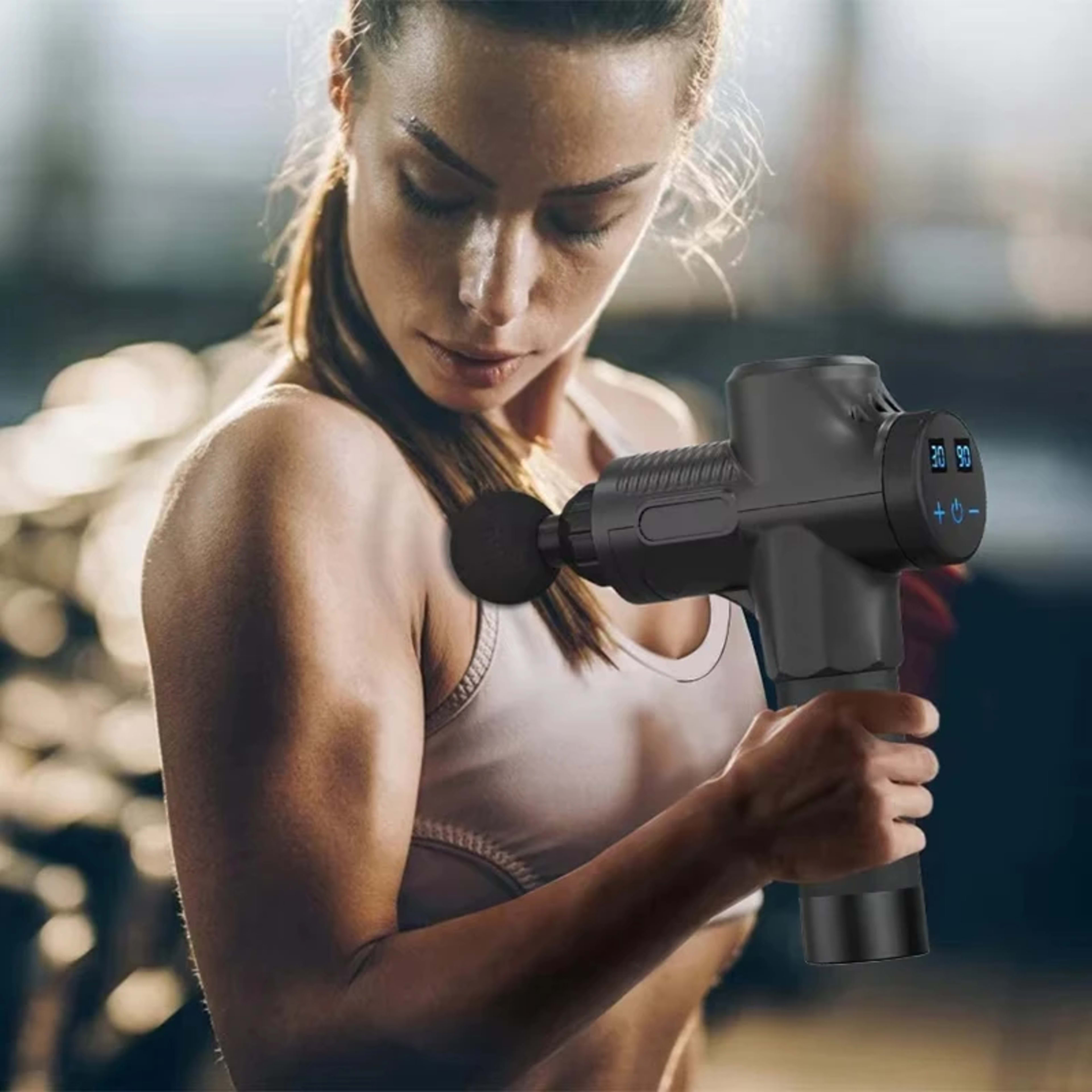 Professional Massage Gun Muscle Massager Deep Tissue Body Neck and Leg Massager Exercising Relaxation 5