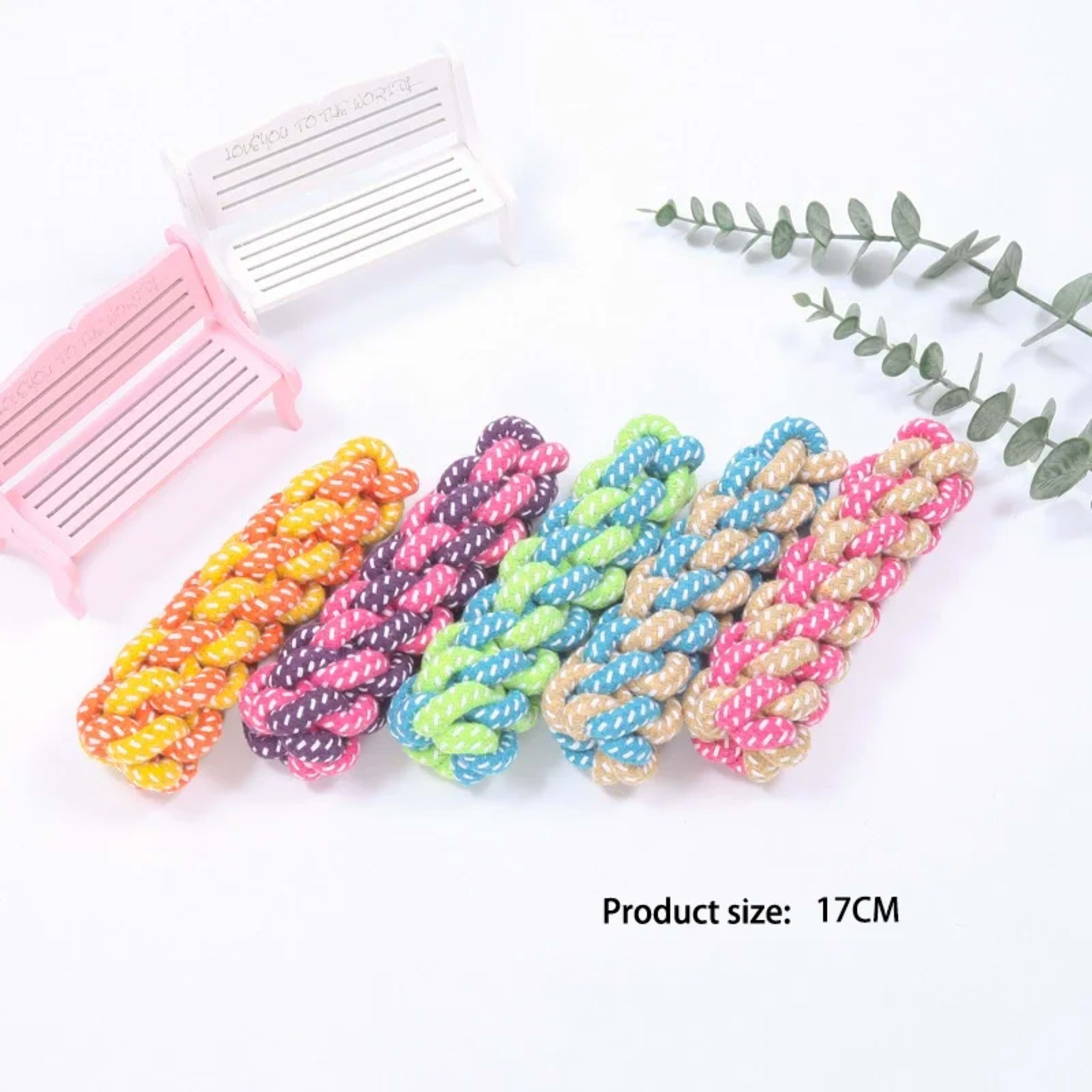 Pet Dog Toys for Large Small Dogs Toy Interactive Cotton Rope Mini Dog Toys Ball for Dogs Accessories Toothbrush Chew Pu
