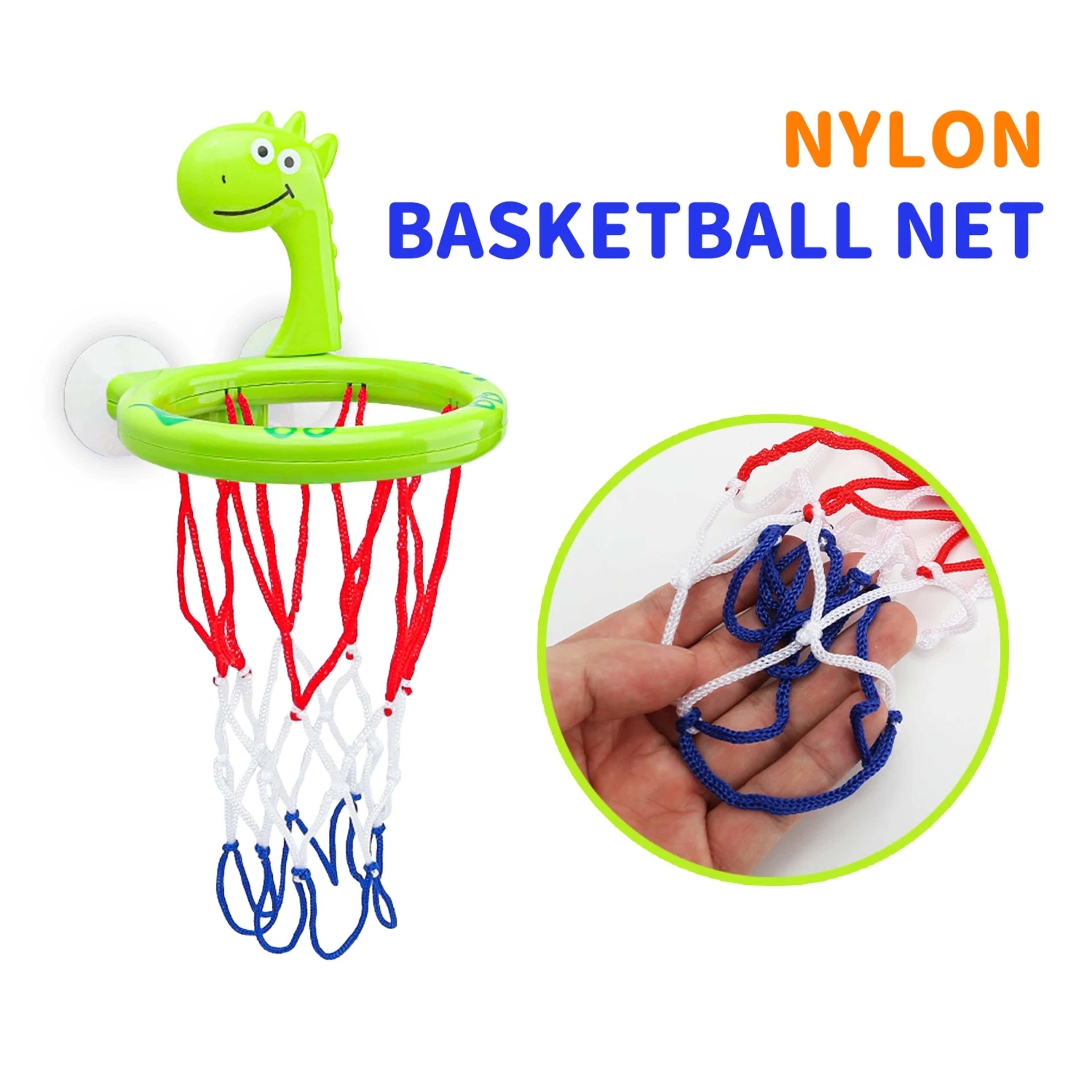 Baby Bath Toy Children Water Play Toys Set Bathroom Bathtub Suction Cup Shooting Basketball Hoop with 3 Balls Bath Toys  3