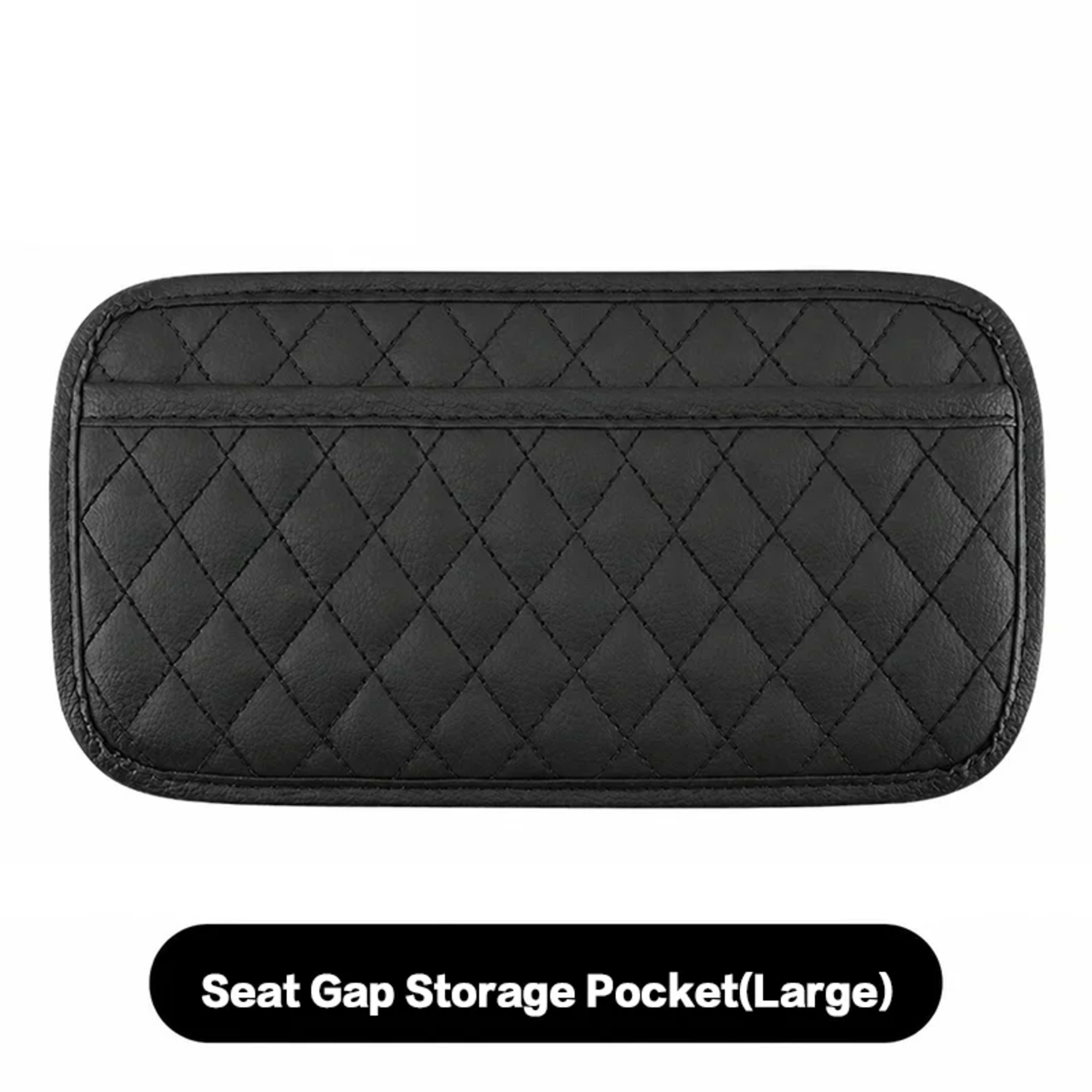 CAR ACCESSORIES MEN - 1 PIECE PU LEATHER CAR SEAT ORGANISER, MOBILE PHONE SUNGLASSES STORAGE, WATERPROOF DOCUMENT HOLDER