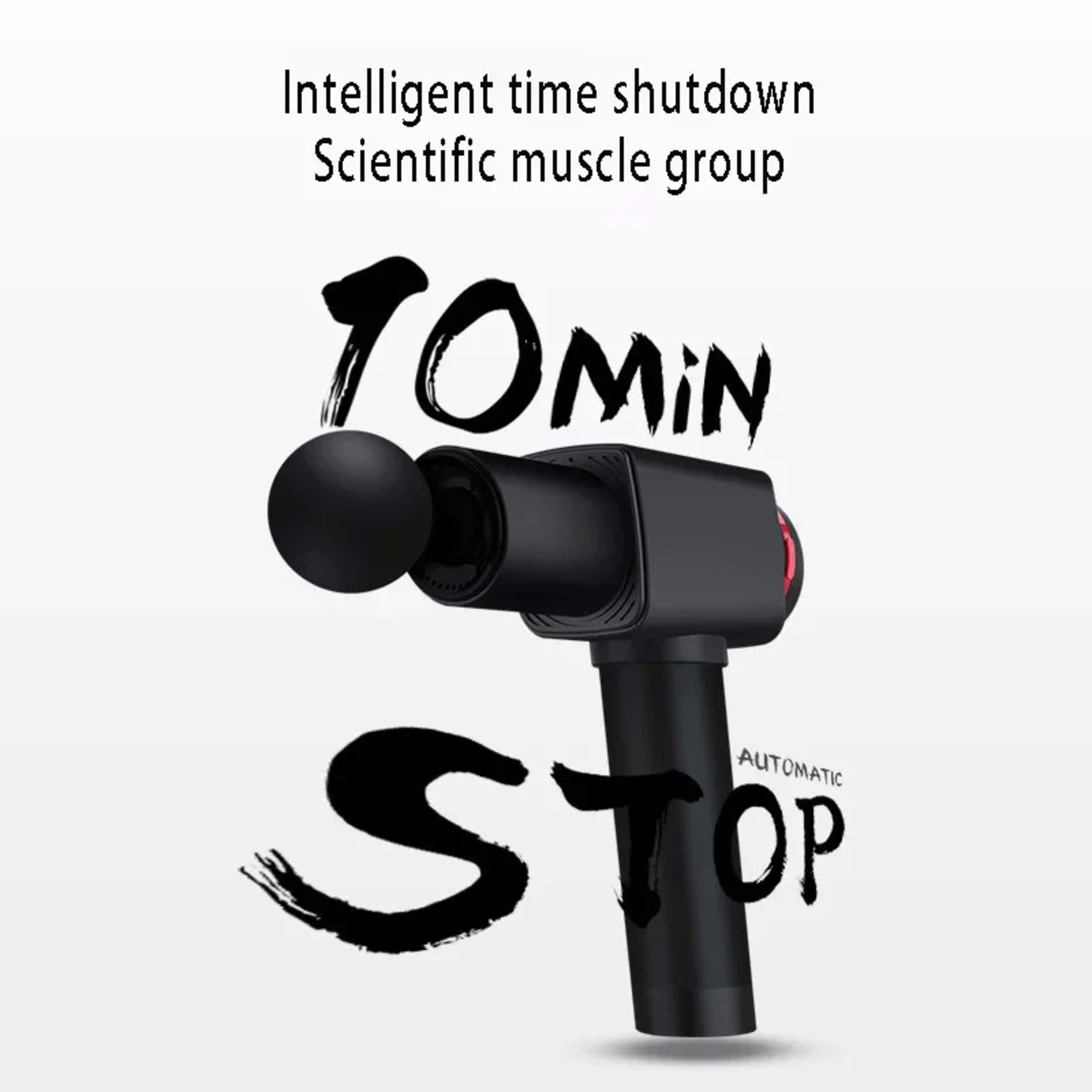 Professional Massage Gun 220W 30KG Strong Force Powerful Deep Muscle Massager Brushless Motor for Training Home Gym 2