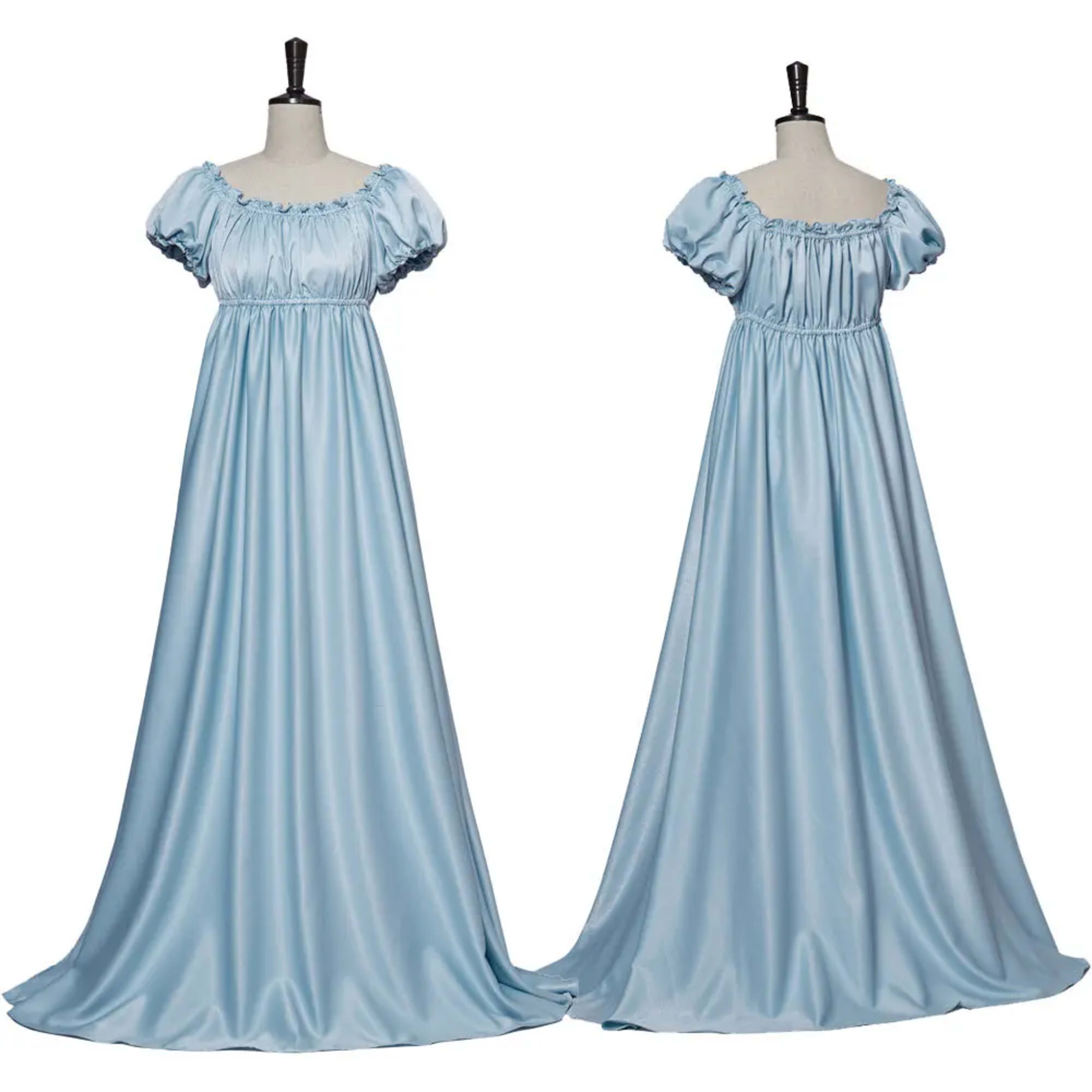 Medieval Dress Women Dress Sexy Off Shoulder Renaissance Victorian Regency Dress Costume Wench Retro Gown Halloween for