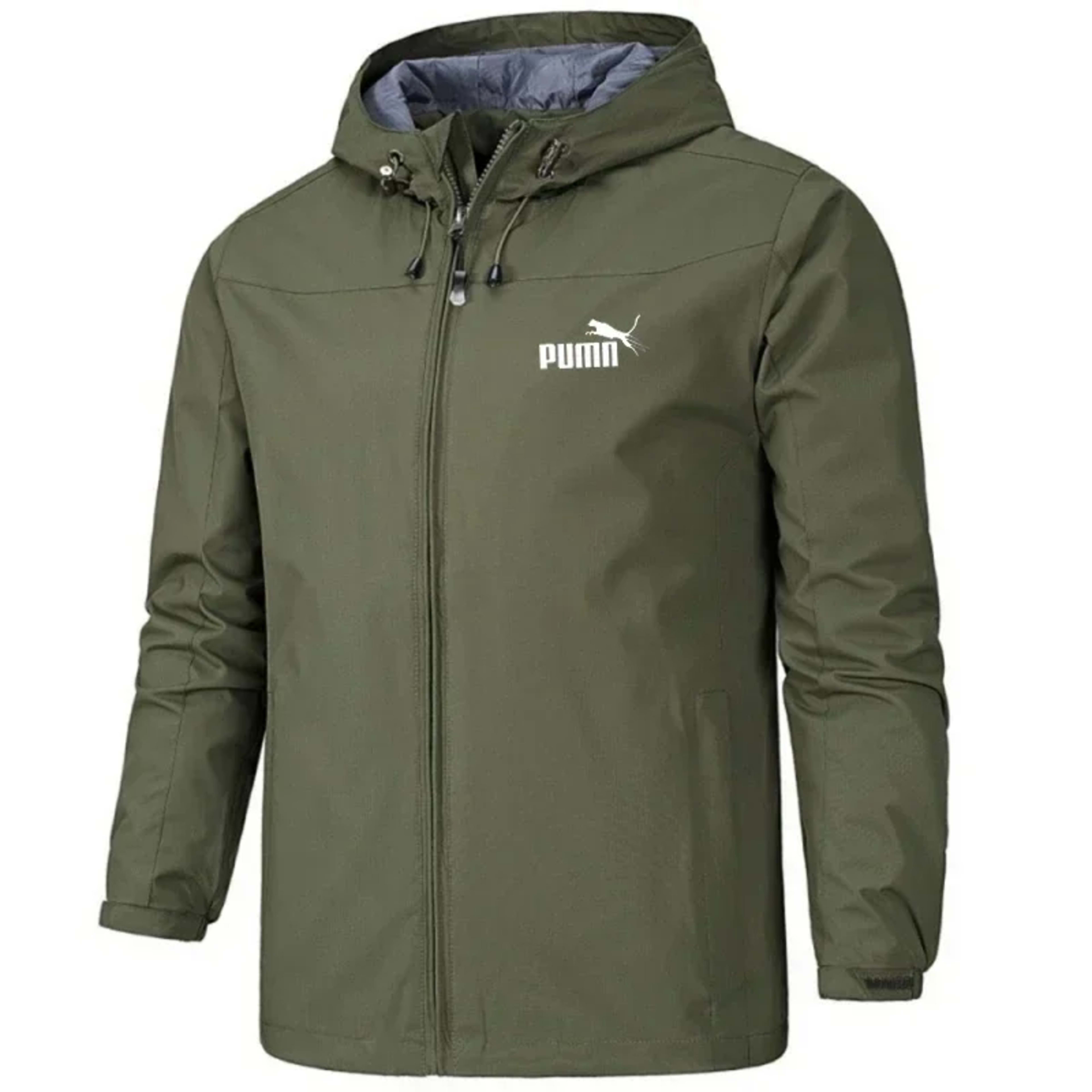 Men's hooded waterproof jacket, camping, outdoor, mountain climbing, windproof, lightweight, long-sleeved outdoor jacket 3