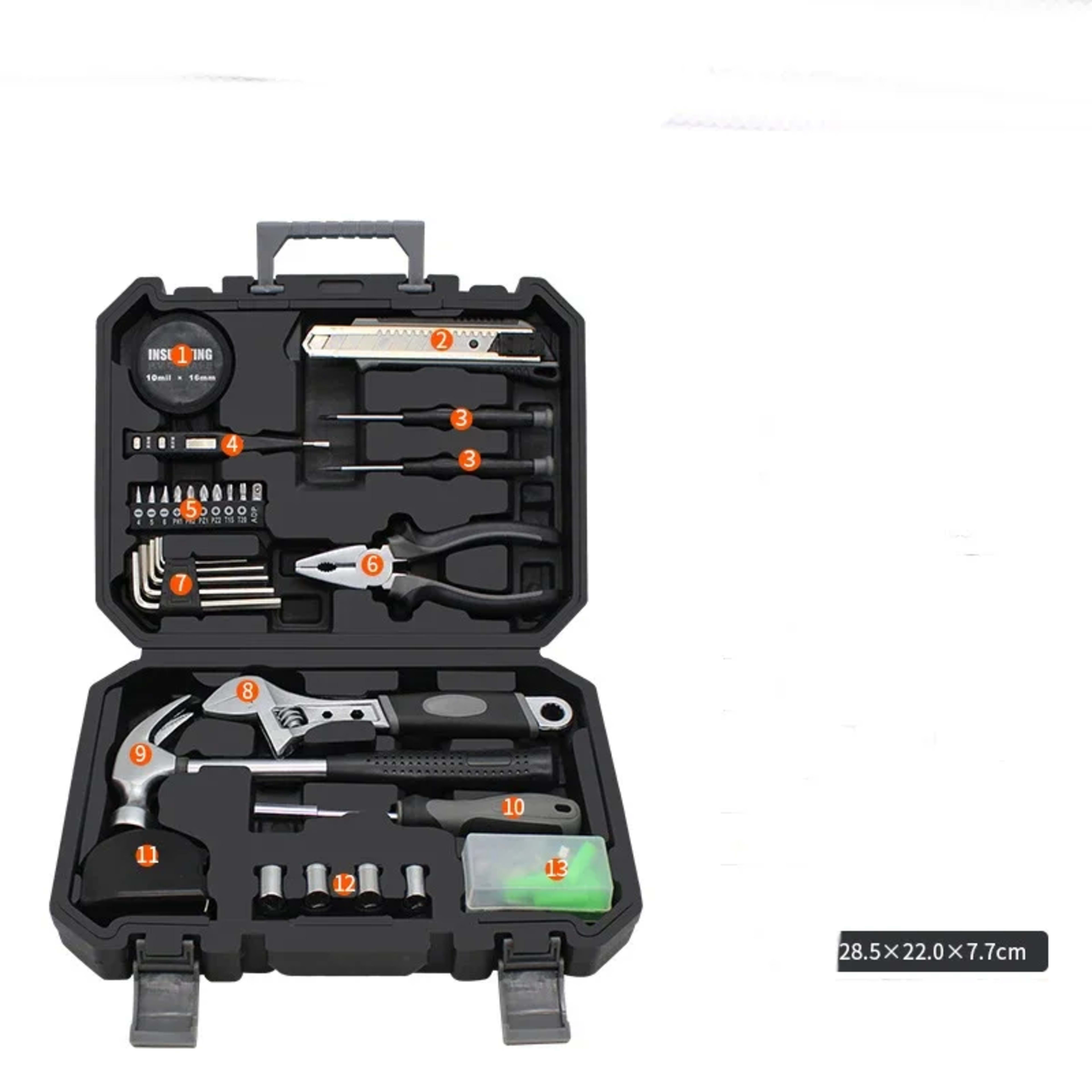 Household Use Daily Assembly and Disassembly Tool Set Hardware Repair Kit Electrician Special Multifunctional Combinatio 10