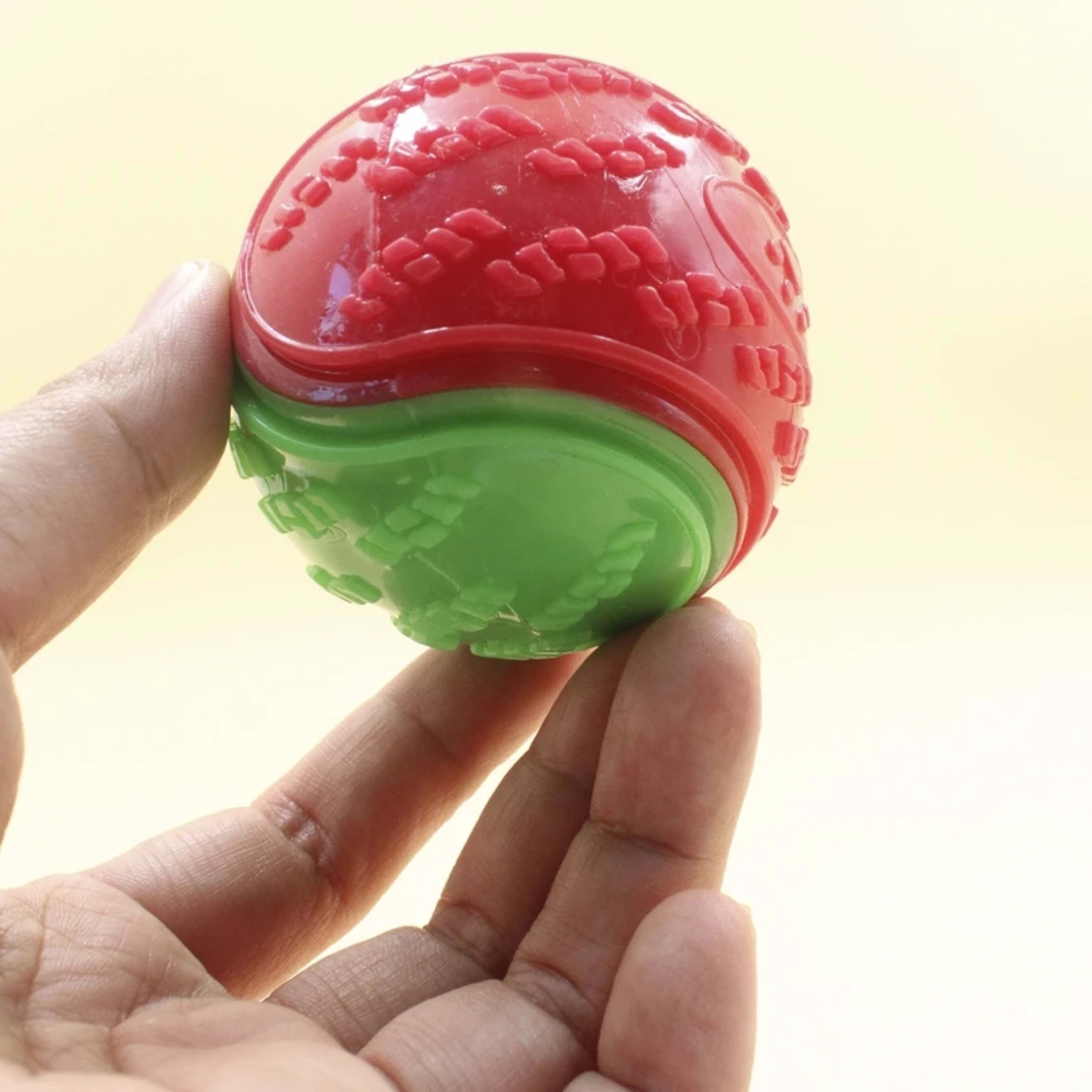 Dogs  Interactive Toys Soft TPR Toys for Dog Pet Teeth Cleaning Bite Resistance Squeaky Dog Ball Toy 6