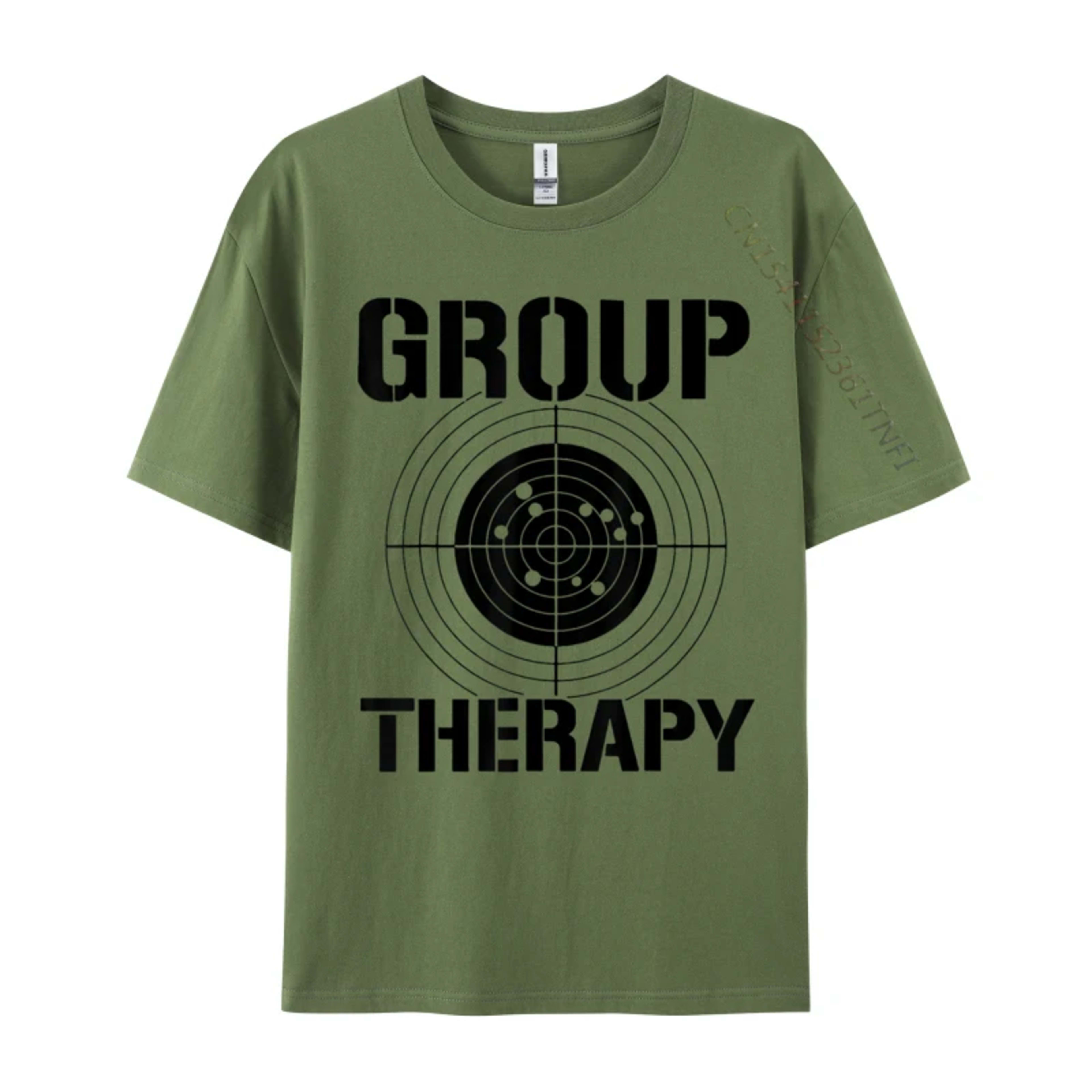 Men T-shirts Group Therapy Casual T-Shirt Retro Normal Cotton Men Tops Tees Casual Clothing Shirt Top Quality 12