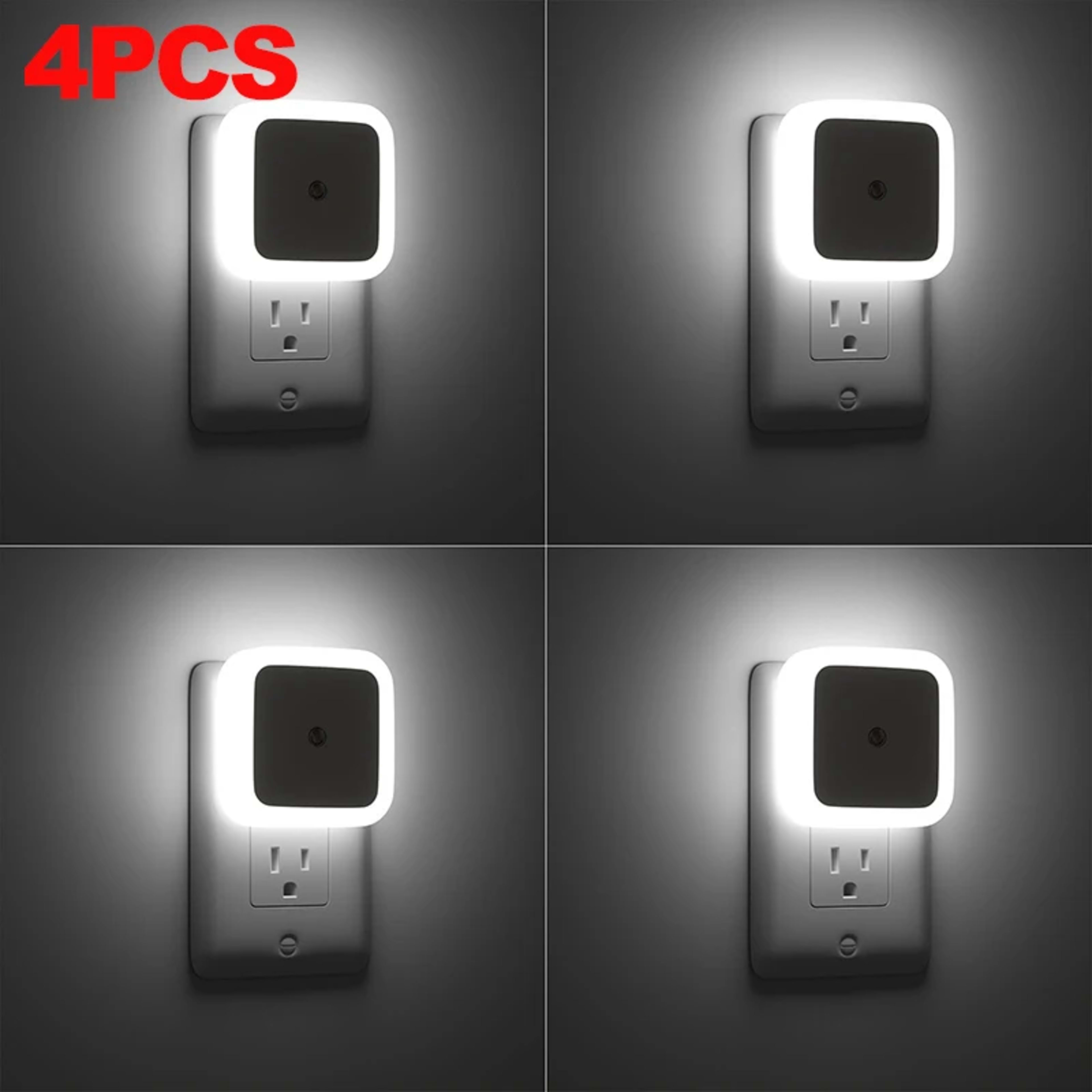 LED Atmosphere Lamp,Modern Decorative Lighting,EU Plug Touch Control Fixture,Portable Nightlight,Bedroom,Staircase 12