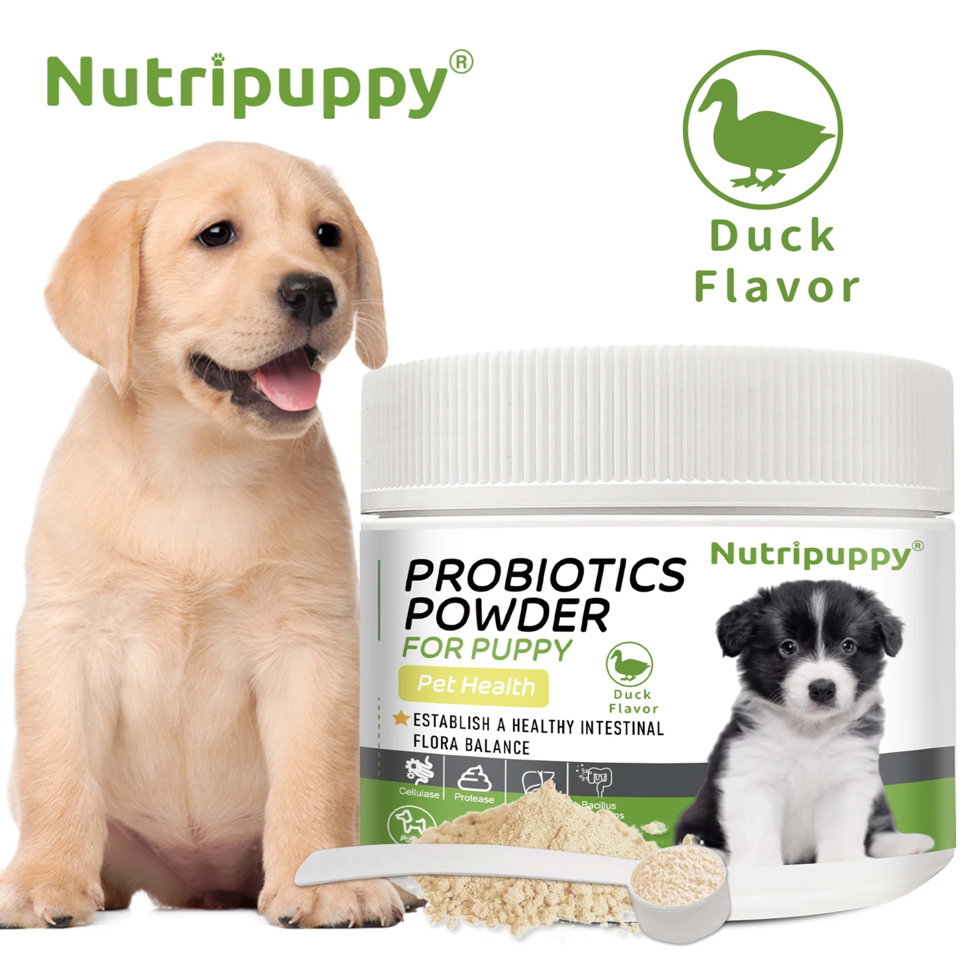 Dog Probiotic Powder Supplement - Supports Digestive Health&Relieves Diarrhea,Boosts Immune System for Puppy Adult Senio