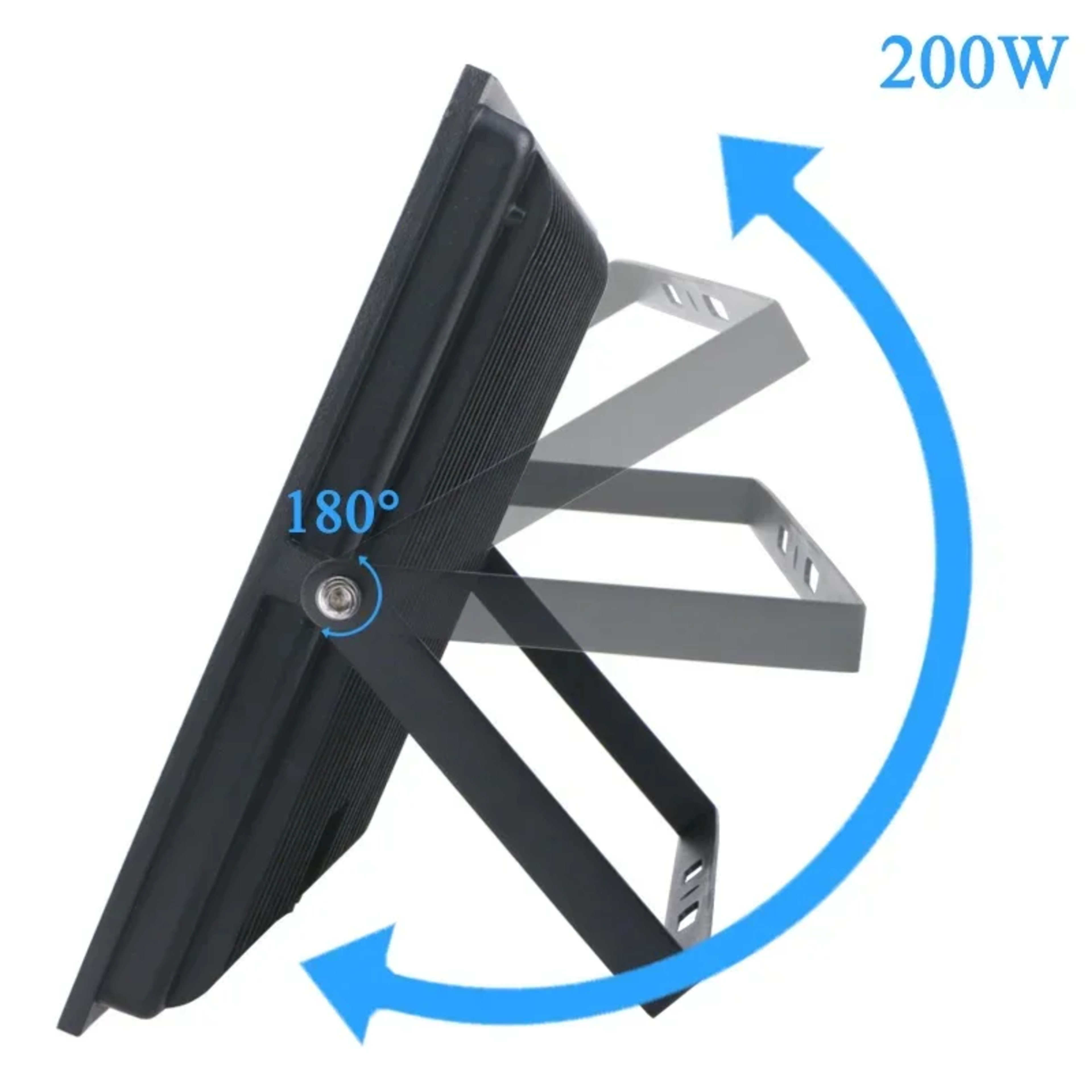 LED Flood Light Spotlight 100W 150W 200W Outdoor Lighting 6500K Waterproof Garage Gym Street Gate Wall Lamps Floodlights 3